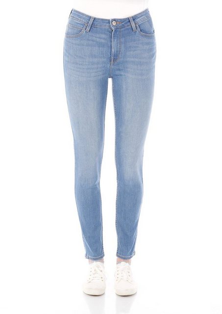 Lee Damen Jeans Scarlett High Skinny Fit - Blau - Schwarz günstig online kaufen