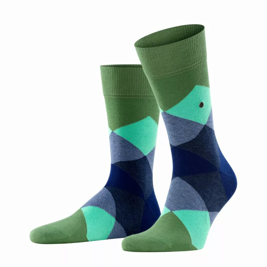 Burlington Herren Socken, CLYDE - Rautenmuster, Labeling Clip, One Size, 40 günstig online kaufen