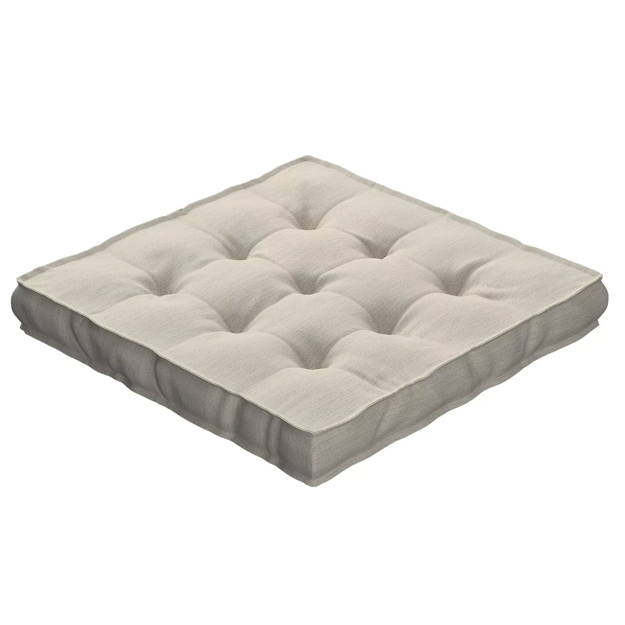 Sitzkissen Jacob mit Handgriff, hellbeige, 50 x 50 x 10 cm, Living II (162- günstig online kaufen