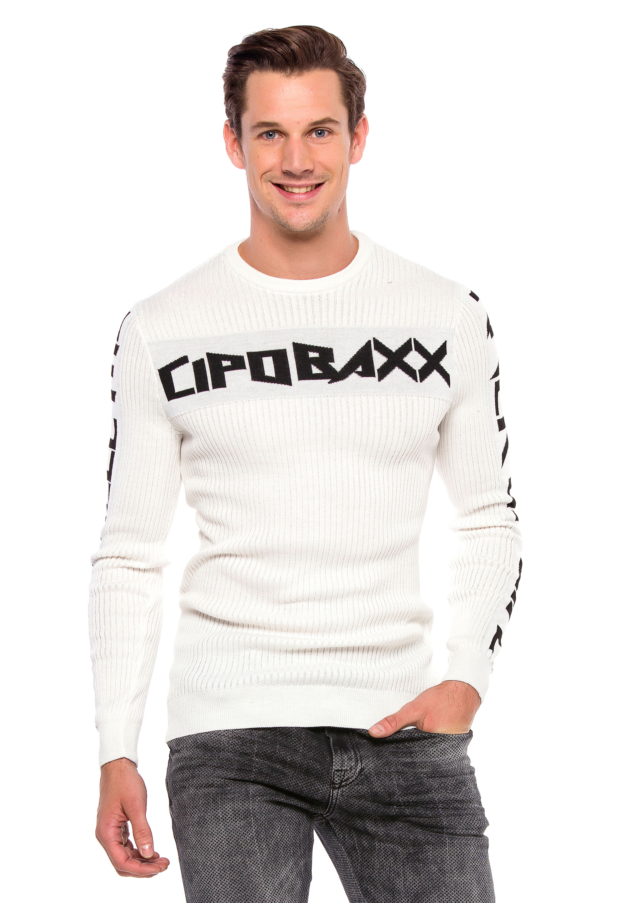 Cipo & Baxx Strickpullover günstig online kaufen