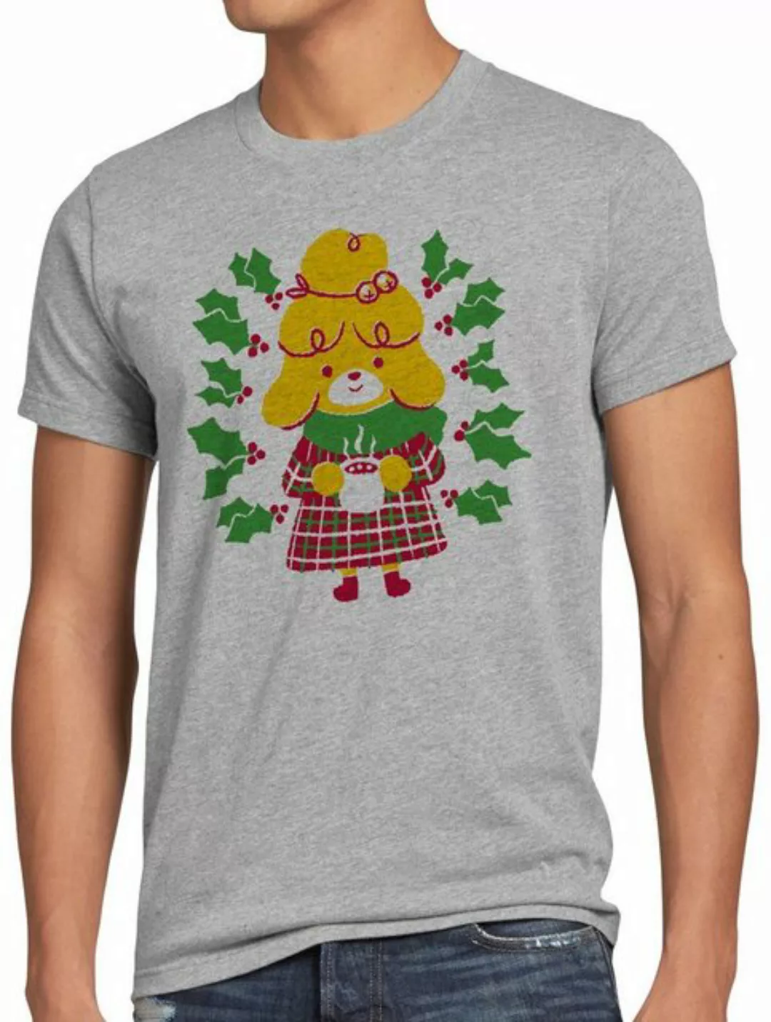 style3 Print-Shirt Herren T-Shirt Crossing Christmas Sweater switch ugly pu günstig online kaufen