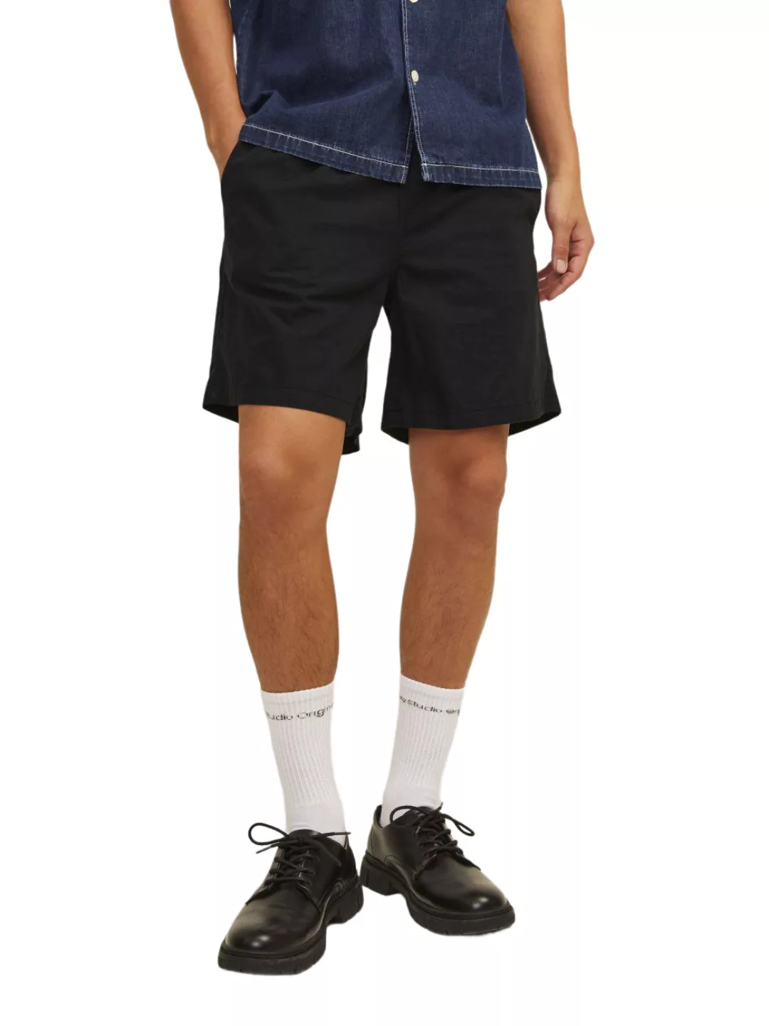 Jack & Jones Herren Short JPSTJAIDEN SUMMER LINEN BLEND SHORT- Relaxed Fit günstig online kaufen