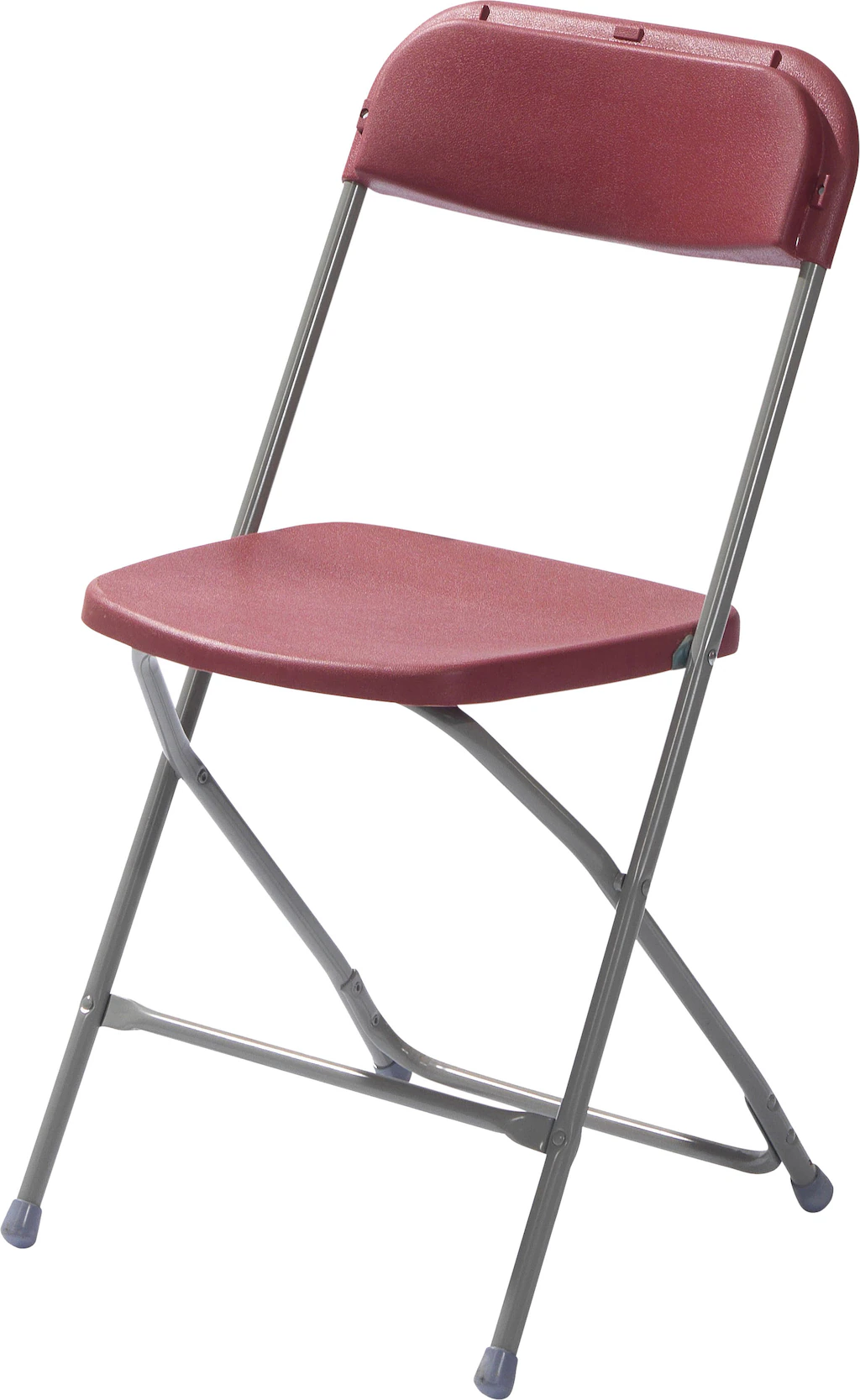 Essentials Klappstuhl "Budget", 1 St., grau/bordeaux günstig online kaufen