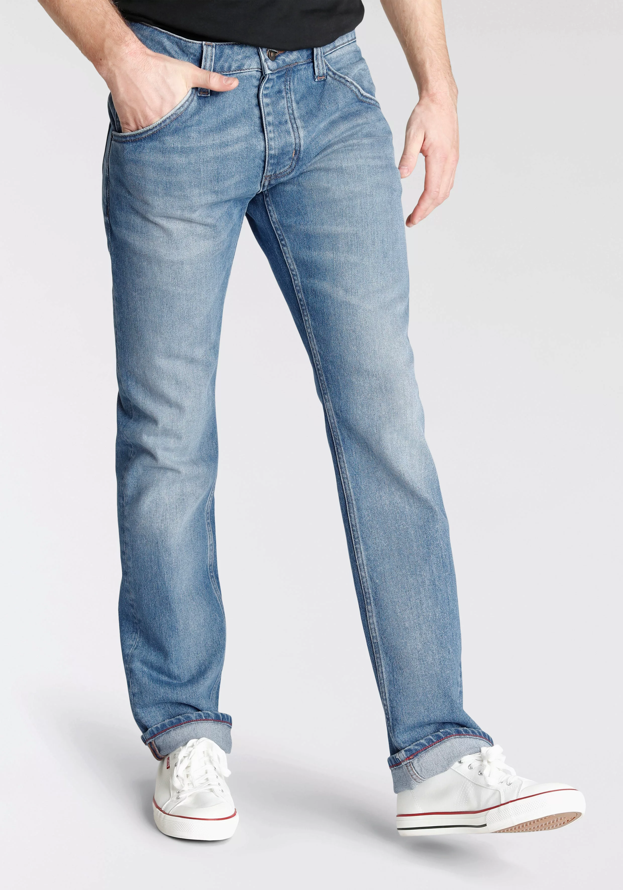 MUSTANG Straight-Jeans STYLE MICHIGAN STRAIGHT in 5-Pocket-Form günstig online kaufen