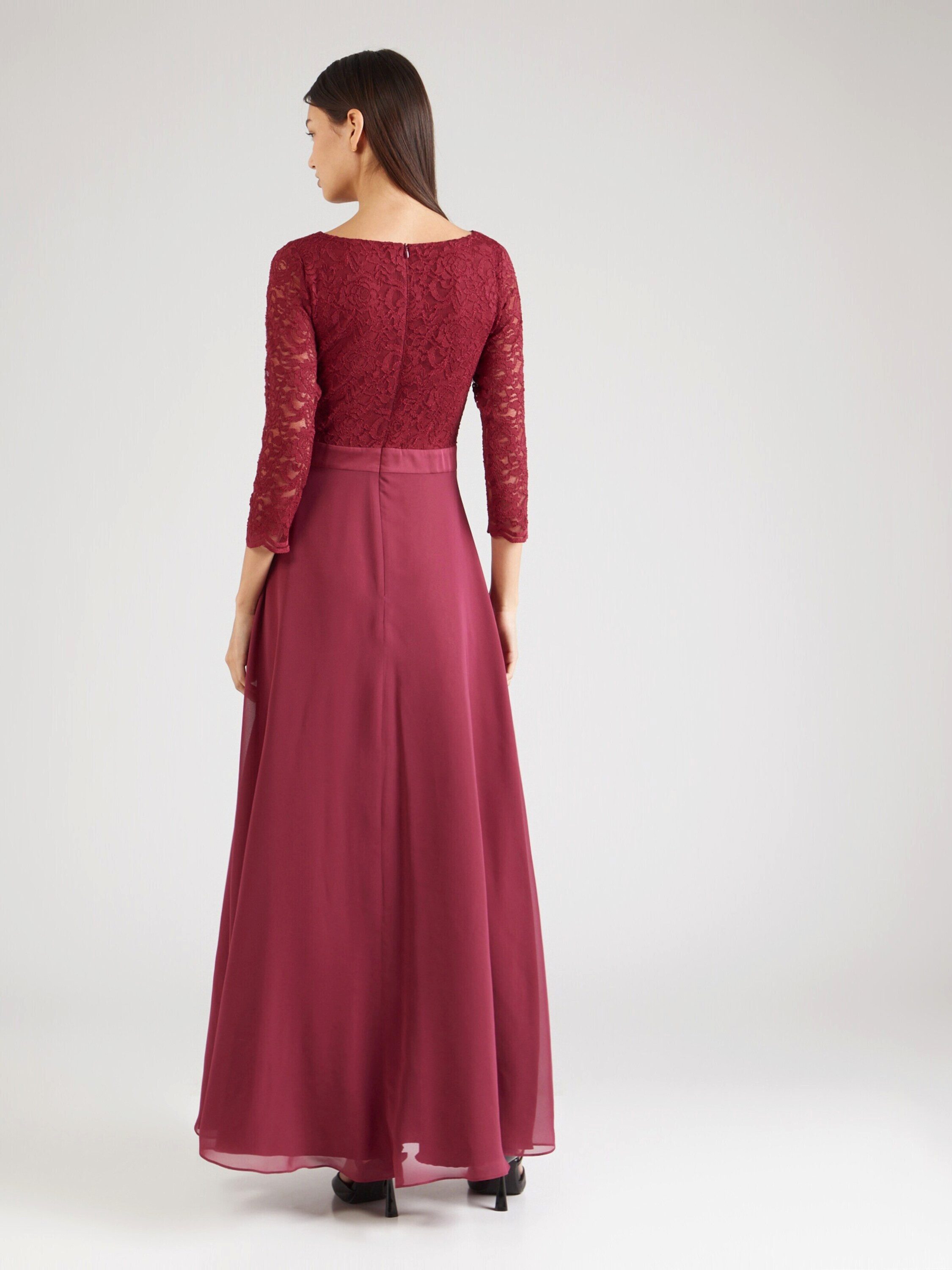 SWING Abendkleid Taillierte Passform mit ausgestelltem günstig online kaufen