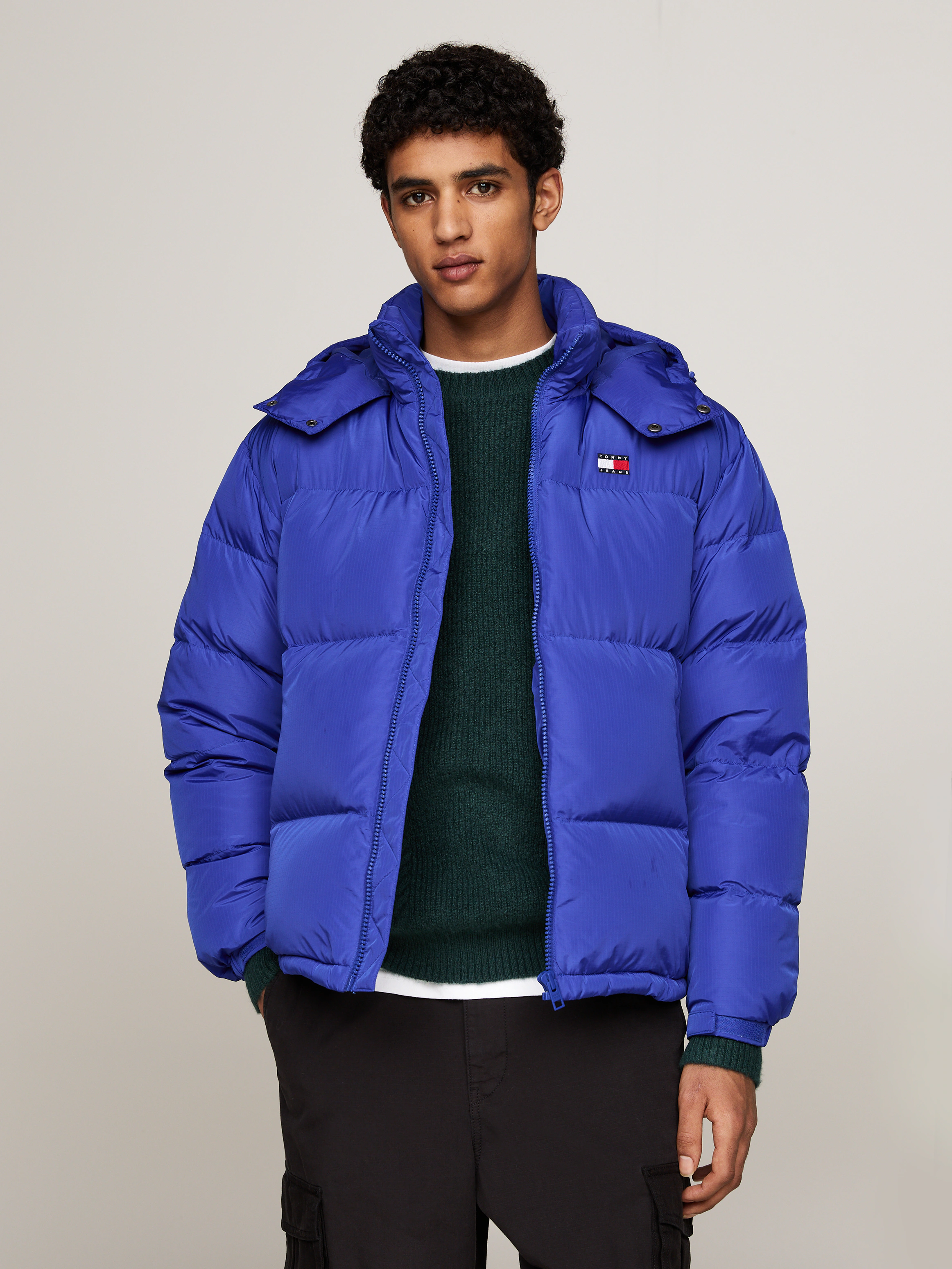 Tommy Jeans Steppjacke "TJM ALASKA PUFFER EXT", mit Kapuze günstig online kaufen