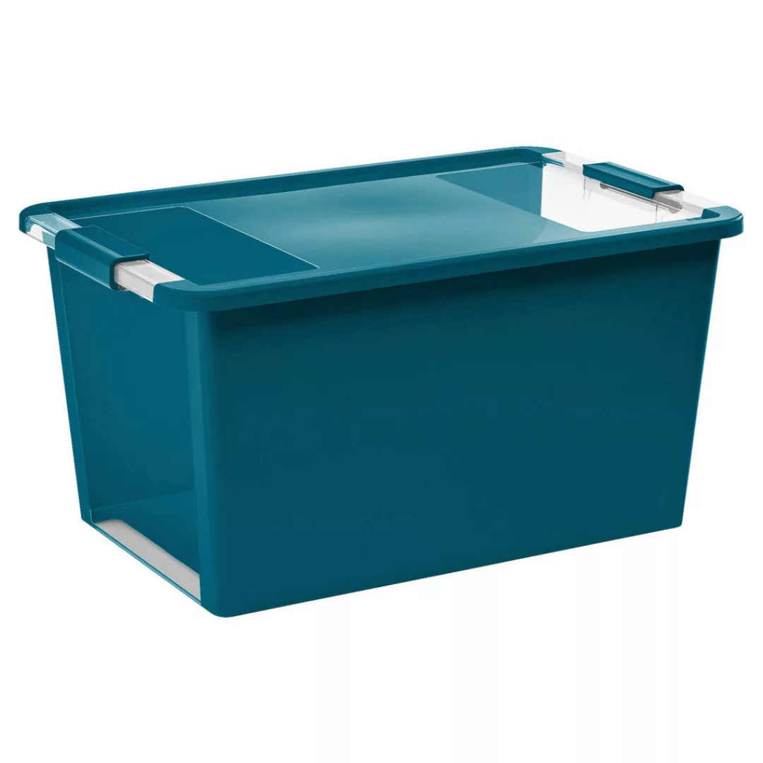 KIS Aufbewahrungsbox BI Box petrol B/H/L: ca. 35x28x55 cm günstig online kaufen