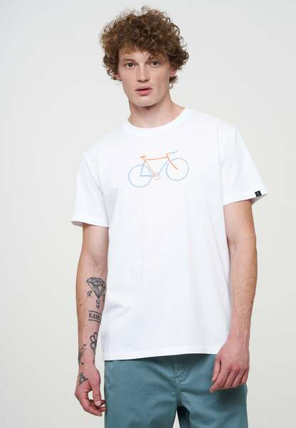 Herren T-shirt Aus Weicher Baumwolle (Bio) | T-shirt Agave #Bike günstig online kaufen