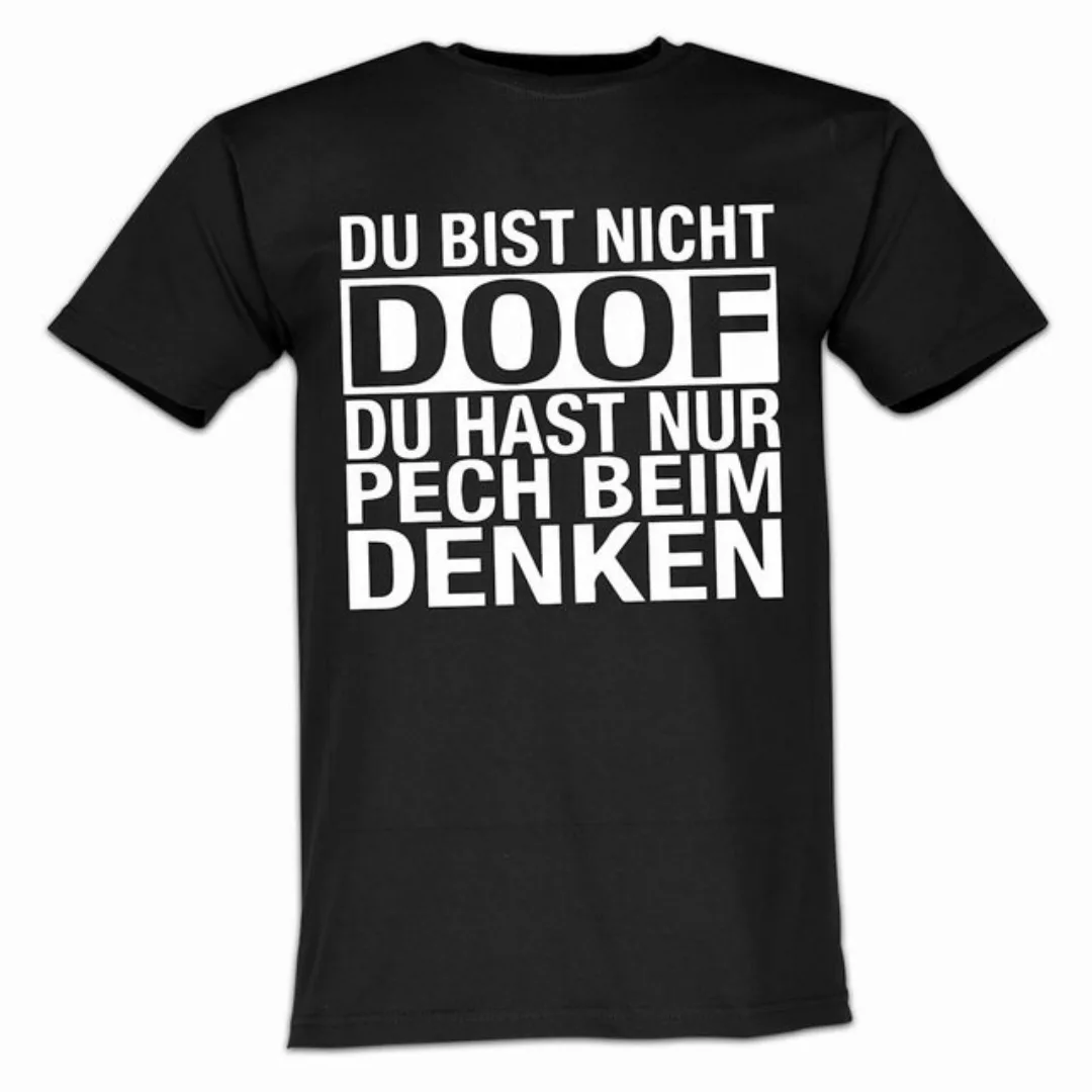 Lustige & Witzige T-Shirts T-Shirt T-Shirt Du bist nicht doof Fun-Shirt Par günstig online kaufen