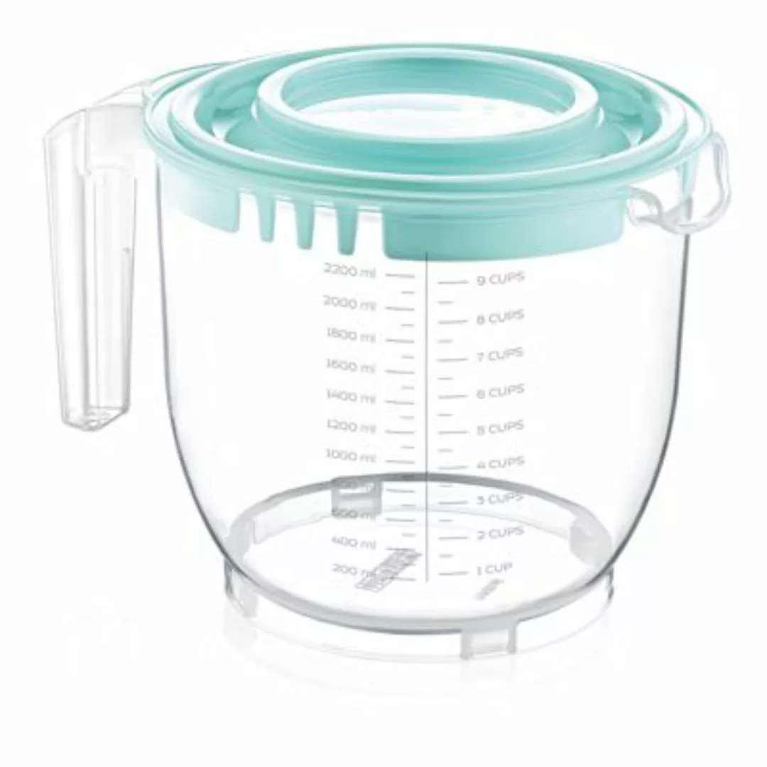 Messbecher Deckel in verschiedenen Farben 2200 ml transparent günstig online kaufen