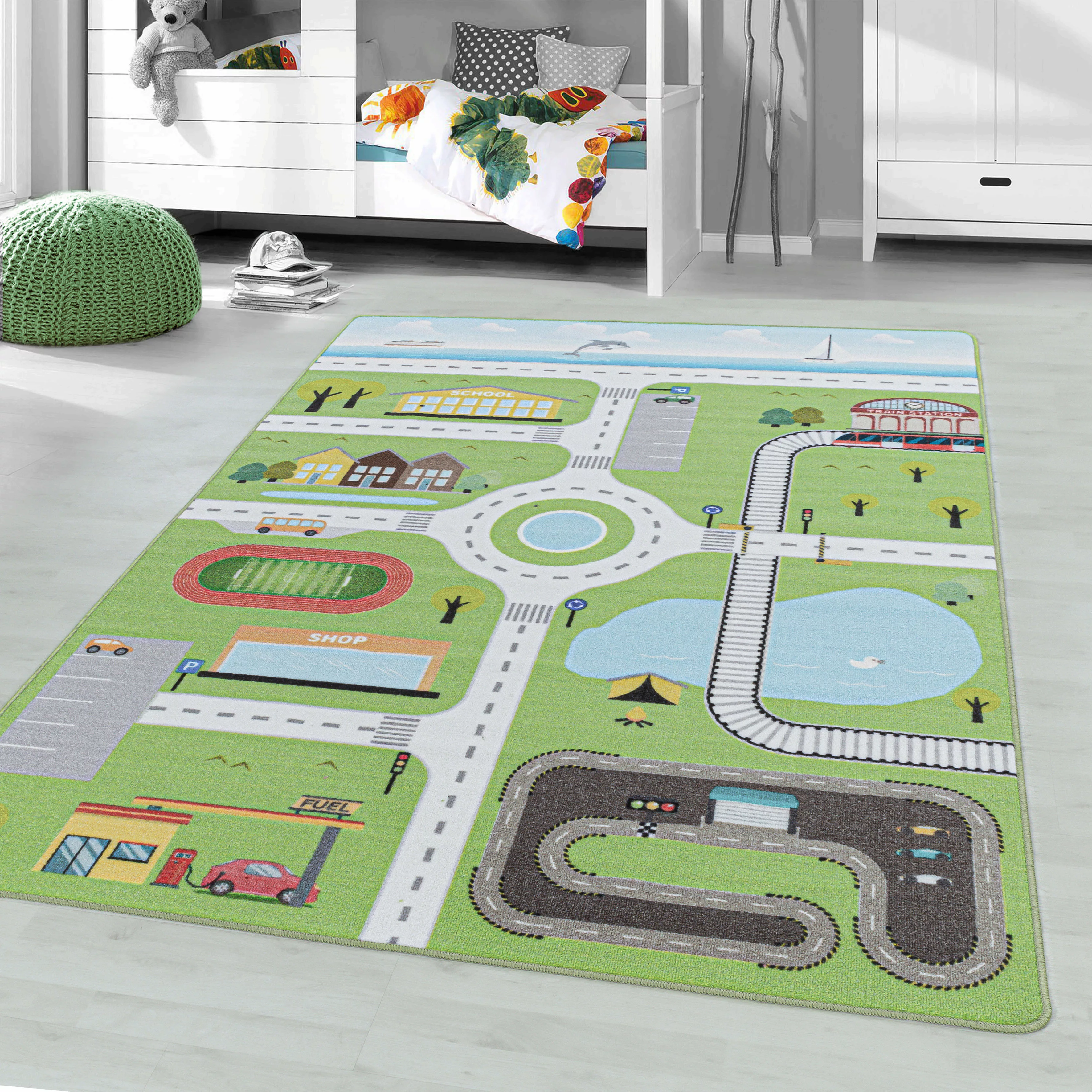 Ayyildiz Teppiche Kinderteppich »PLAY 2902«, rechteckig, robuster Kurflor, günstig online kaufen