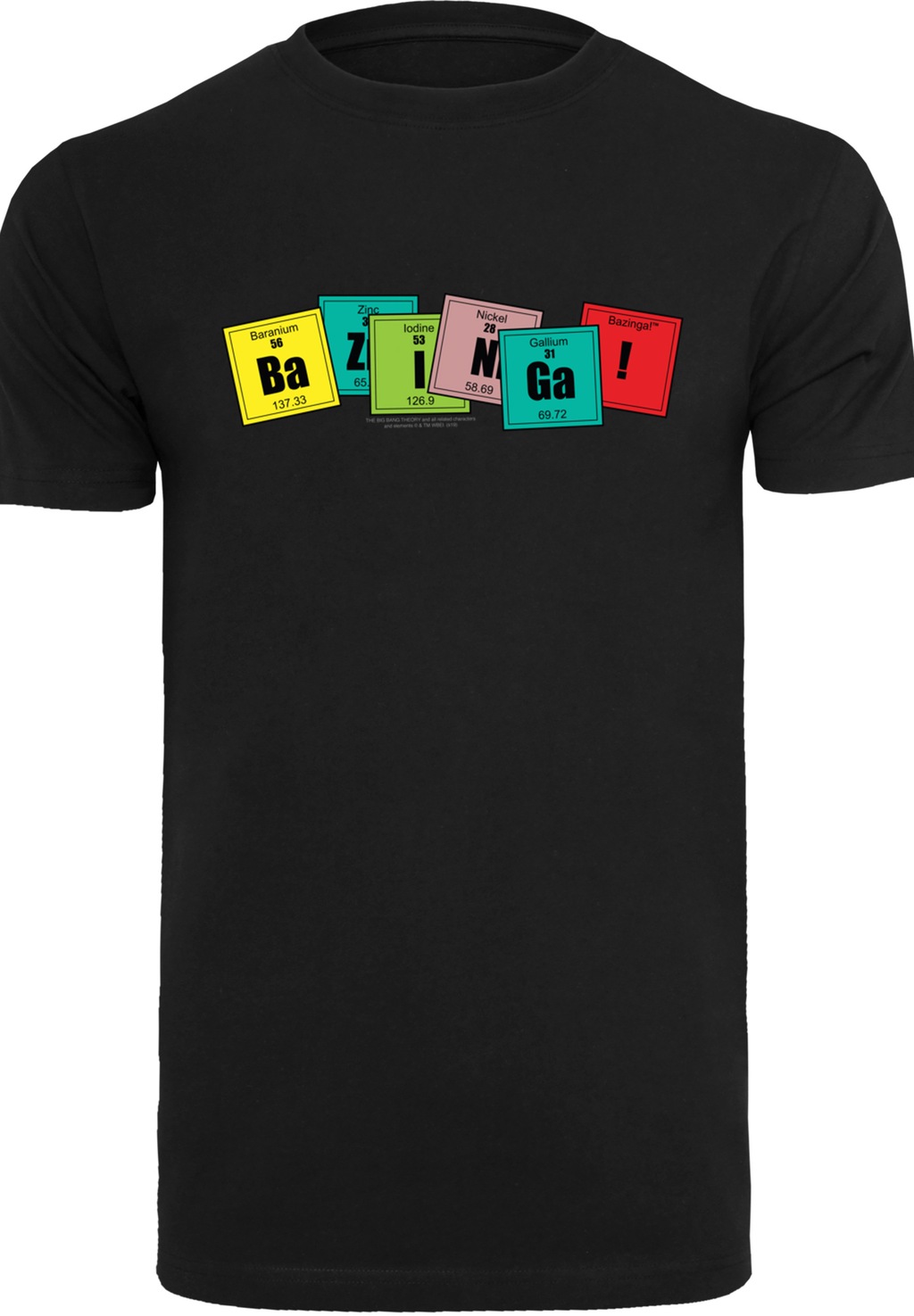 F4NT4STIC T-Shirt "Big Bang Theory Bazinga", Herren,Premium Merch,Regular-F günstig online kaufen