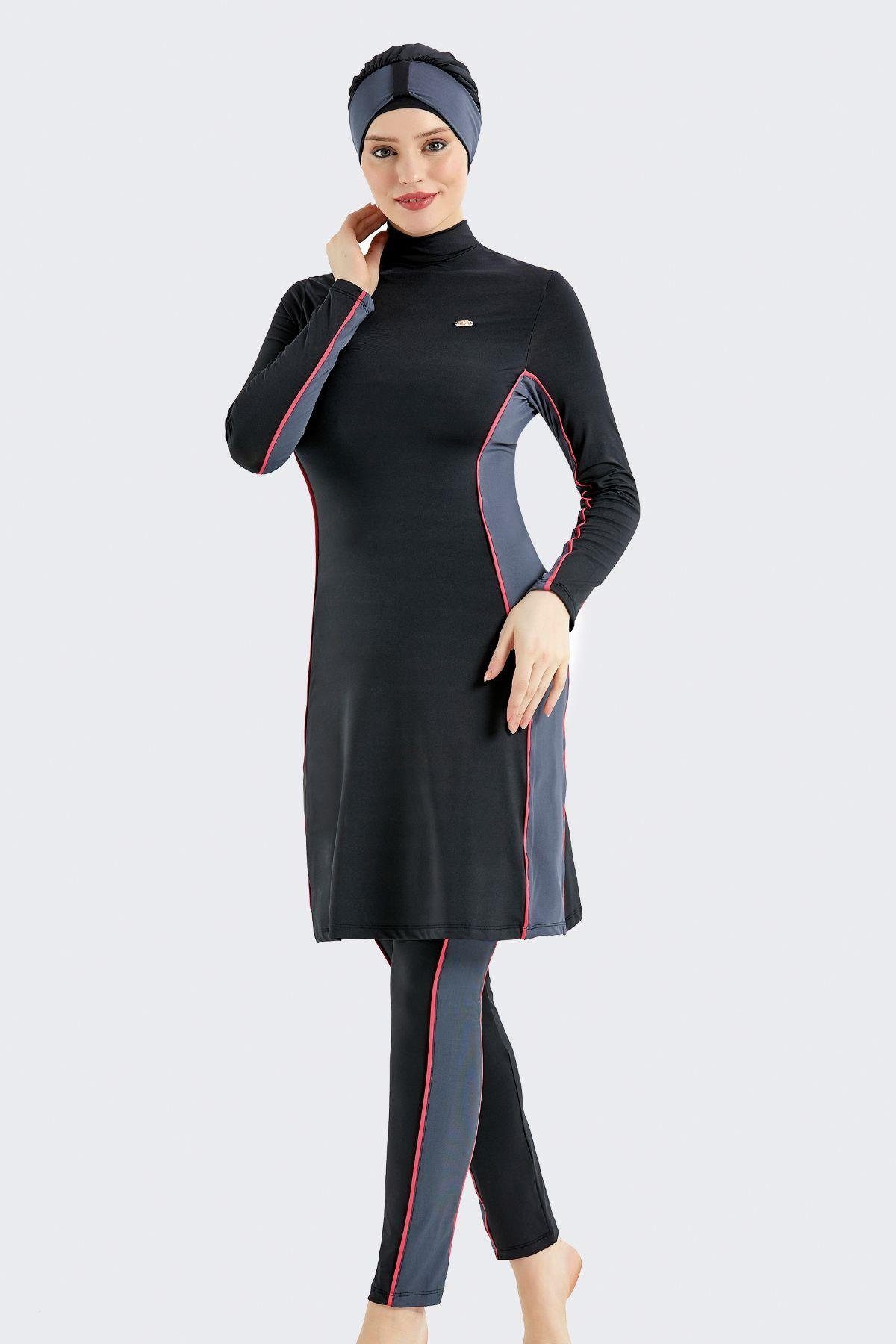 C&CITY Schwimmanzug Vollständige Abdeckung 3-teiliges Badeanzug-Set günstig online kaufen