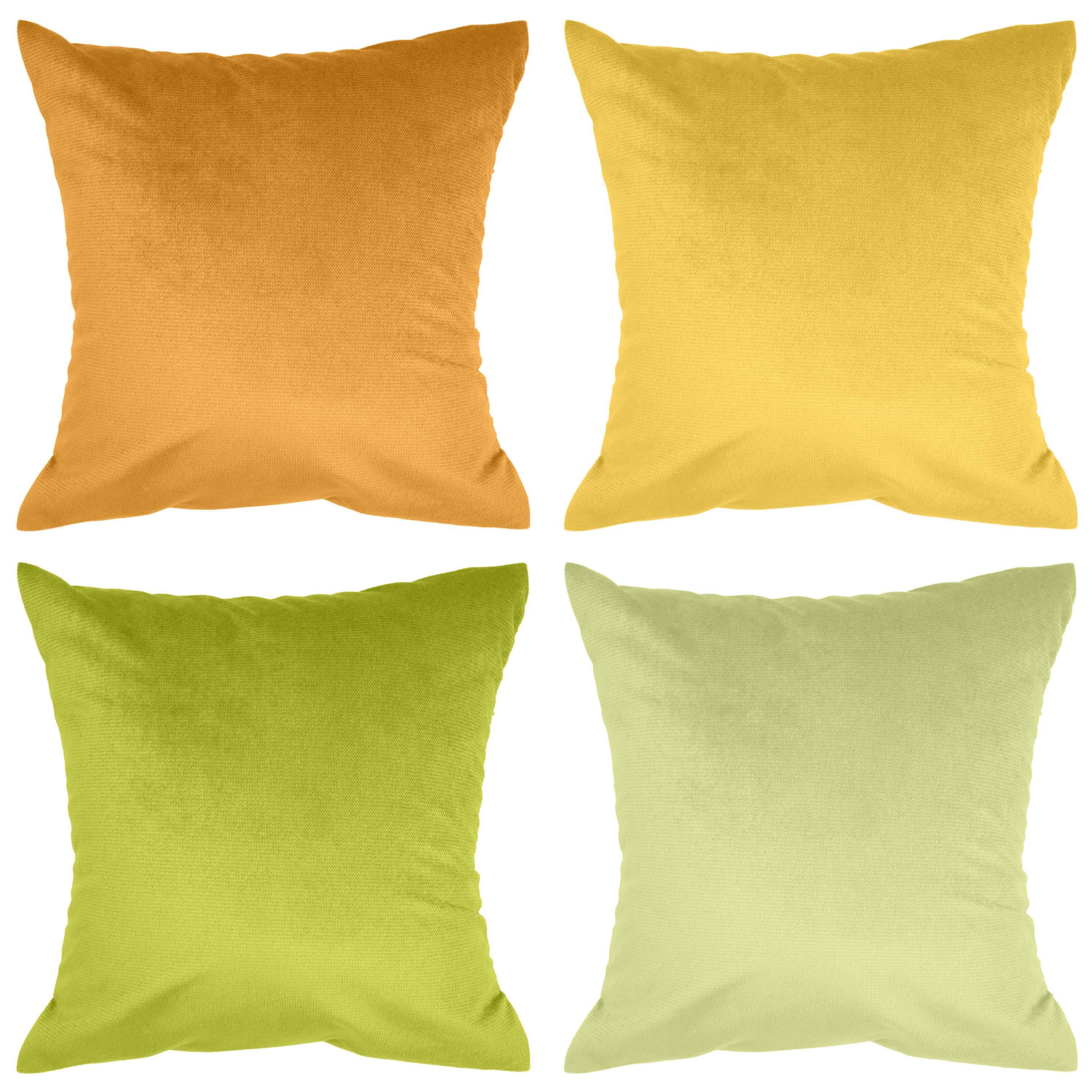 Amilian Kissenbezüge - 4er Set Kissenbezug günstig online kaufen