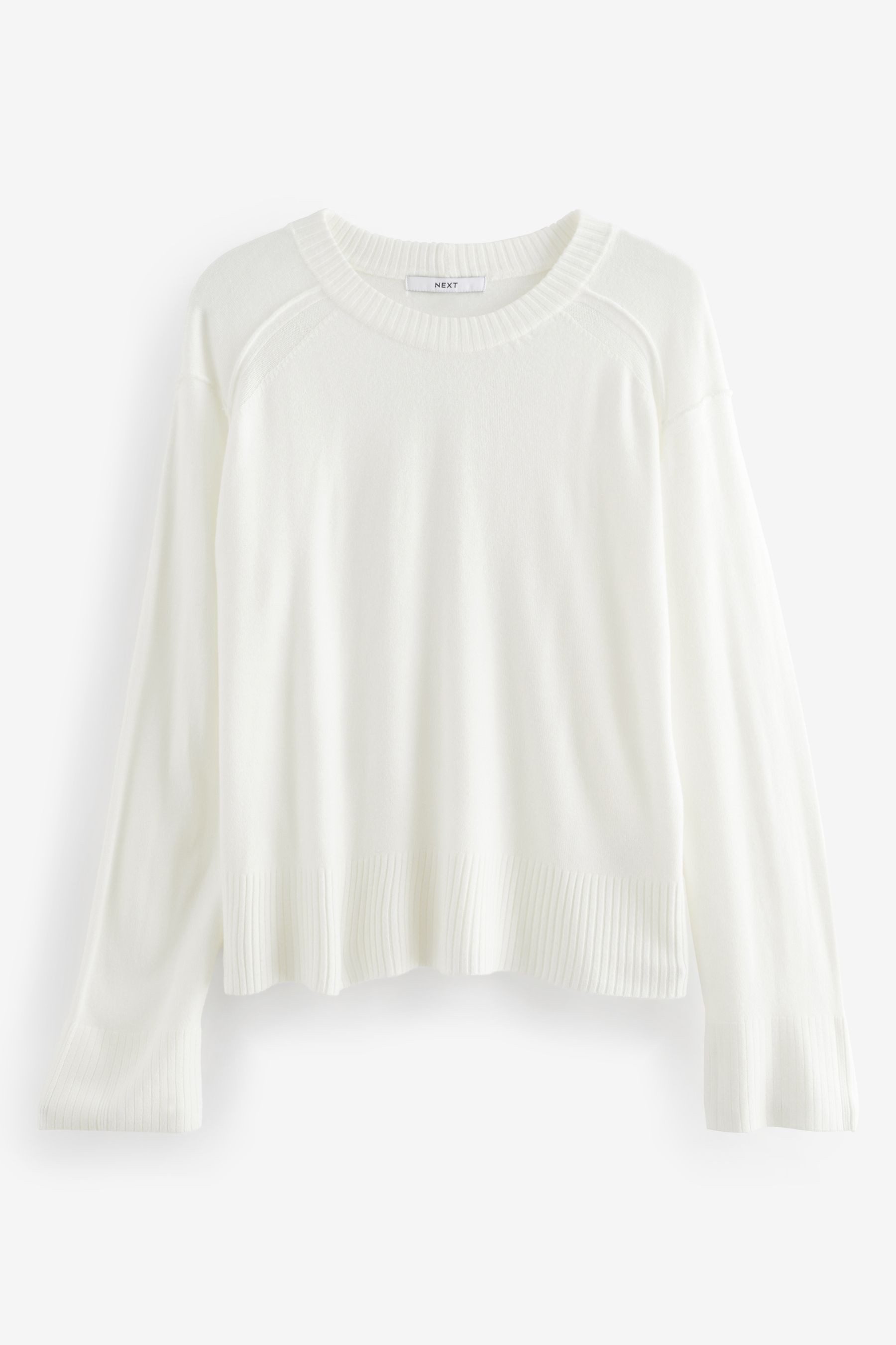 Next Rundhalspullover Kuscheliger Pullover mit Rundhalsausschnitt günstig online kaufen
