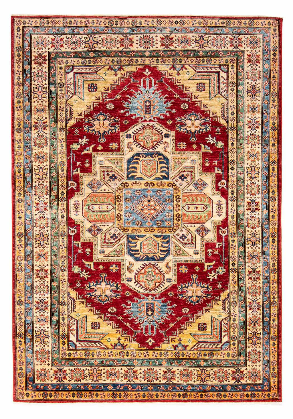 morgenland Orientteppich »Ziegler - Kazak - 246 x 179 cm - dunkelrot«, rech günstig online kaufen