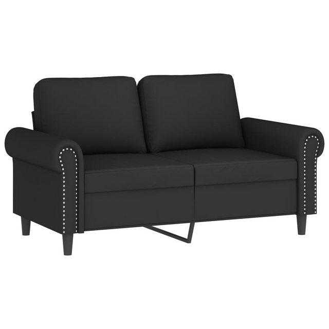 vidaXL Sofa 2-Sitzer-Sofa Schwarz 120 cm Samt günstig online kaufen