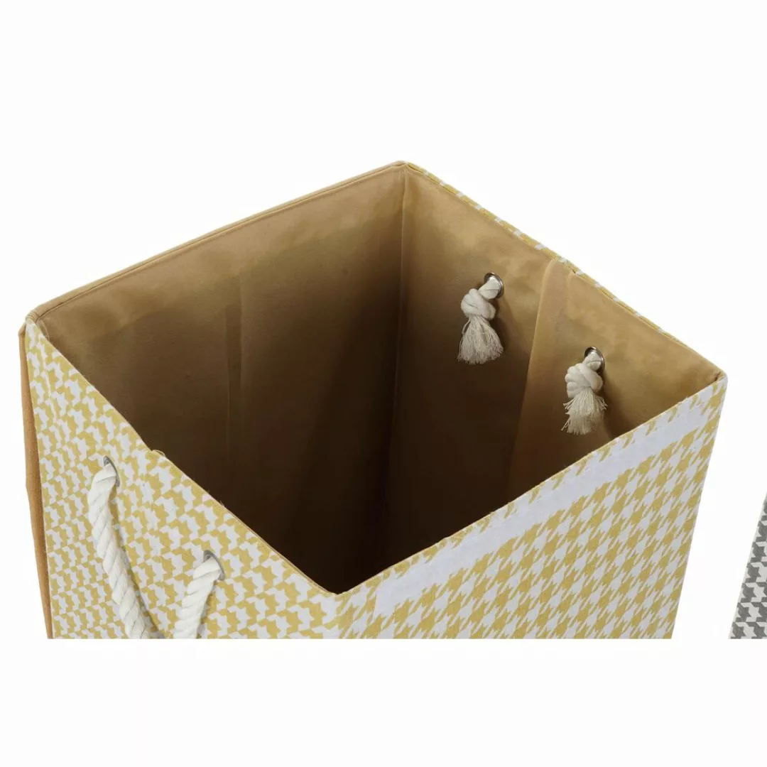 Korb Für Schmutzige Wäsche Dkd Home Decor Hahnenfuß Polyester (36 X 36 X 55 günstig online kaufen