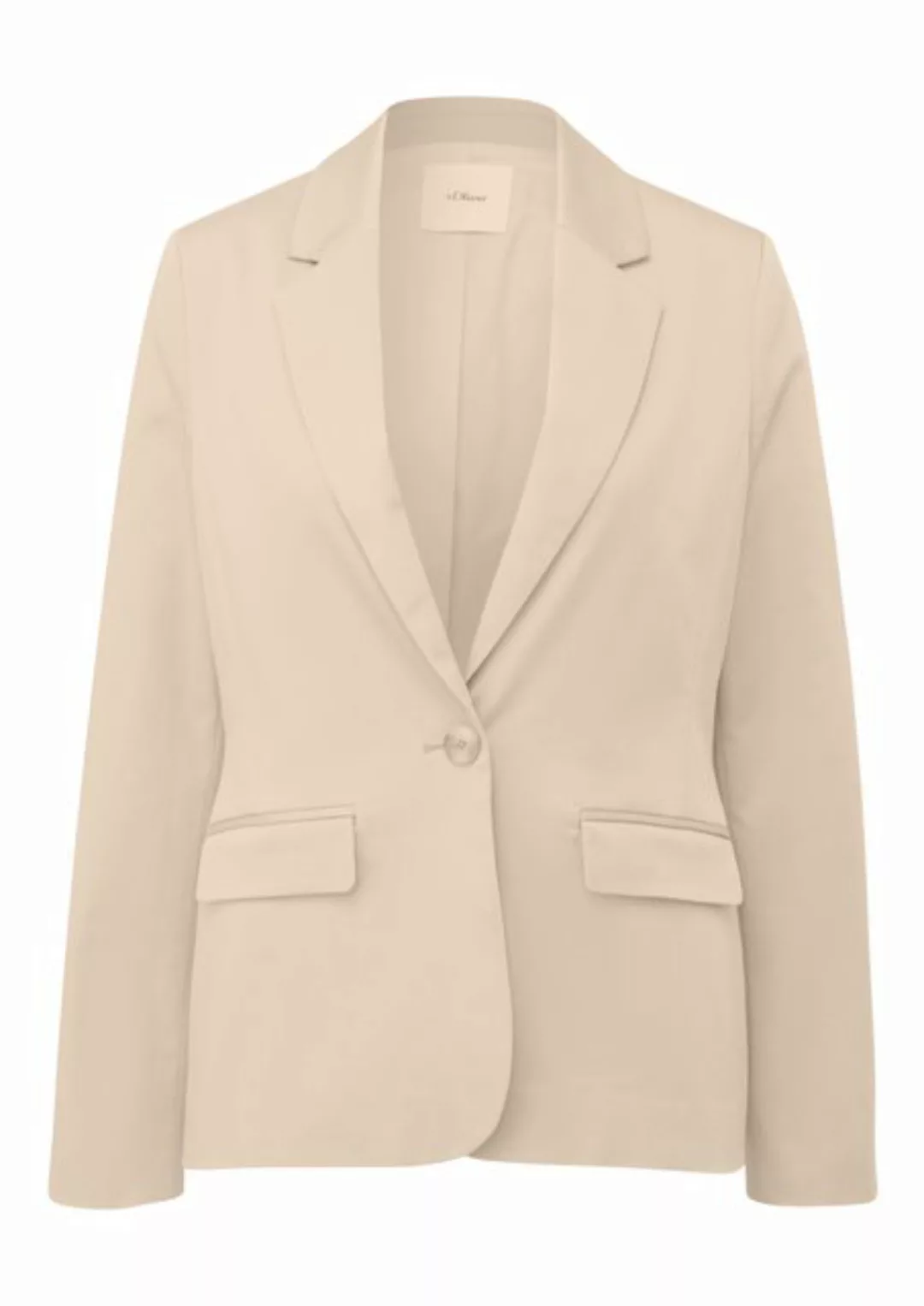 s.Oliver BLACK LABEL Jackenblazer mit Stretch günstig online kaufen