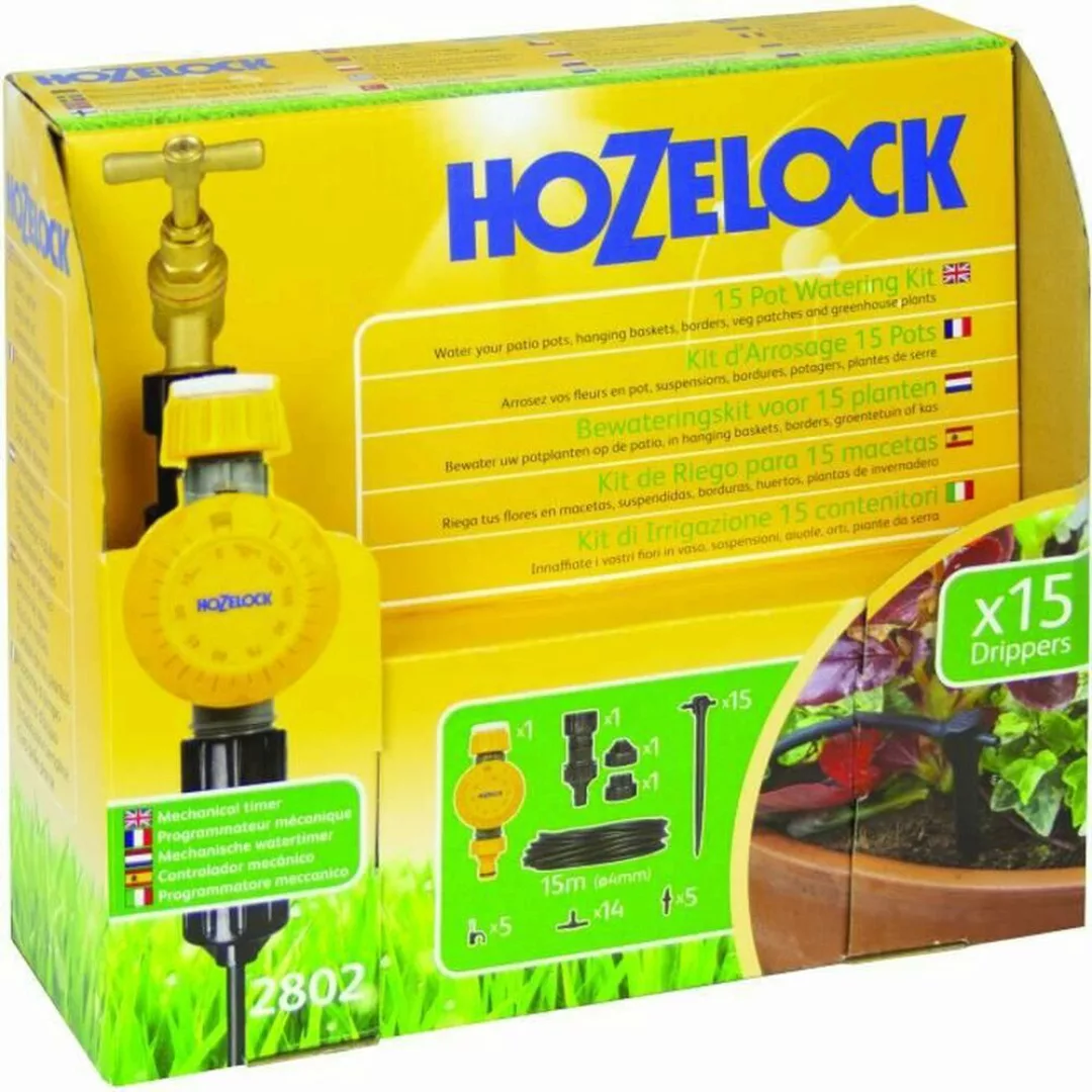 Hozelock Automatisches Bewässerungs-Set 15 Tropfer günstig online kaufen