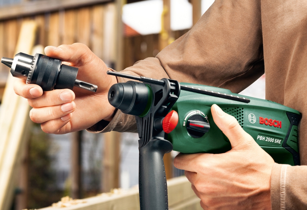 Bosch 600 W Bohrhammer PBH 2500 SRE günstig online kaufen