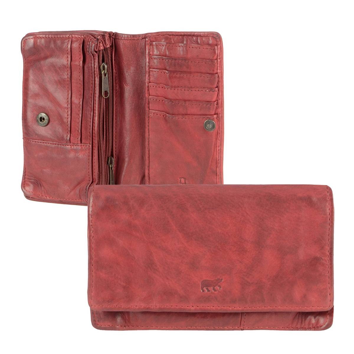 Bear Design Geldbörse "Emma" knautschiges Leder günstig online kaufen
