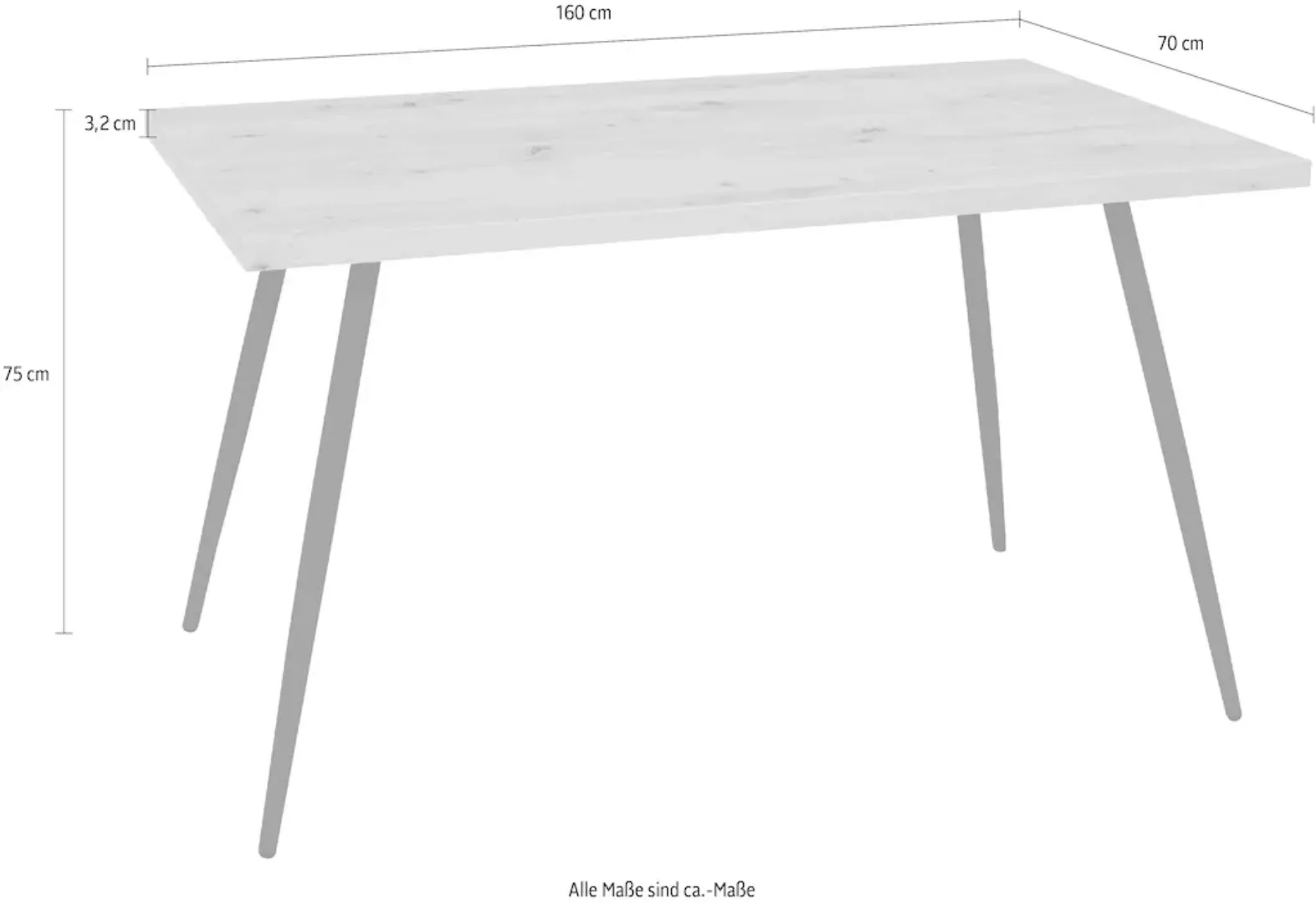 Mäusbacher Schreibtisch "Big System Office", Breite 160 cm günstig online kaufen