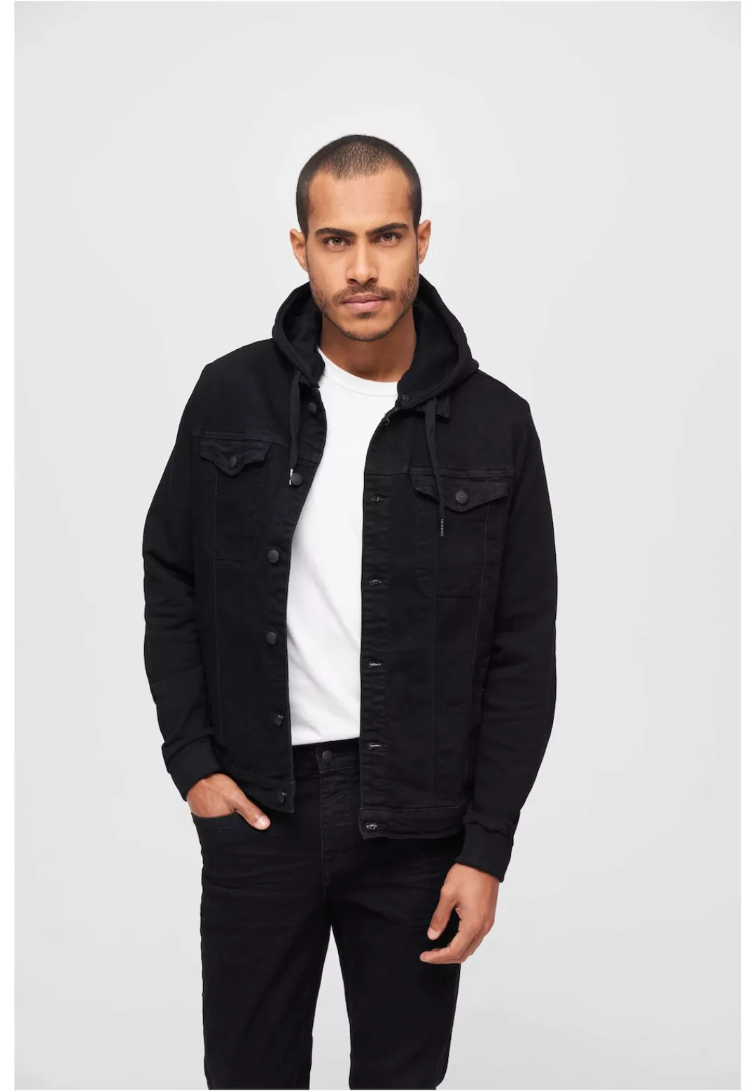 Brandit Anorak "Brandit Herren Cradock Denim Sweat Jacket", (1 St.), ohne K günstig online kaufen