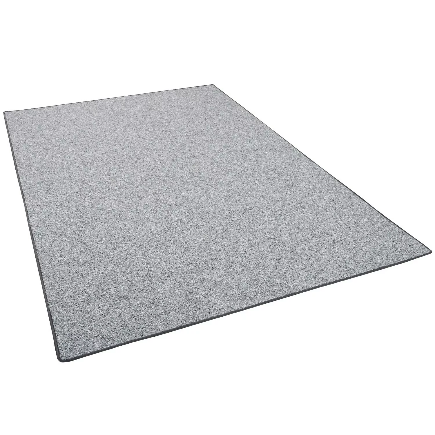 Snapstyle Feinschlingen Velour Teppich Strong Silbergrau 80x400cm günstig online kaufen