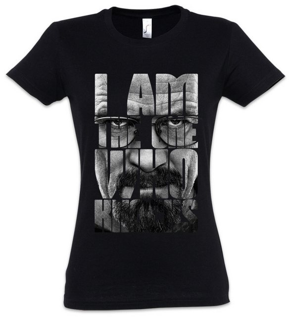 Urban Backwoods Print-Shirt I Am The One Who Knocks Damen T-Shirt Walt Brea günstig online kaufen