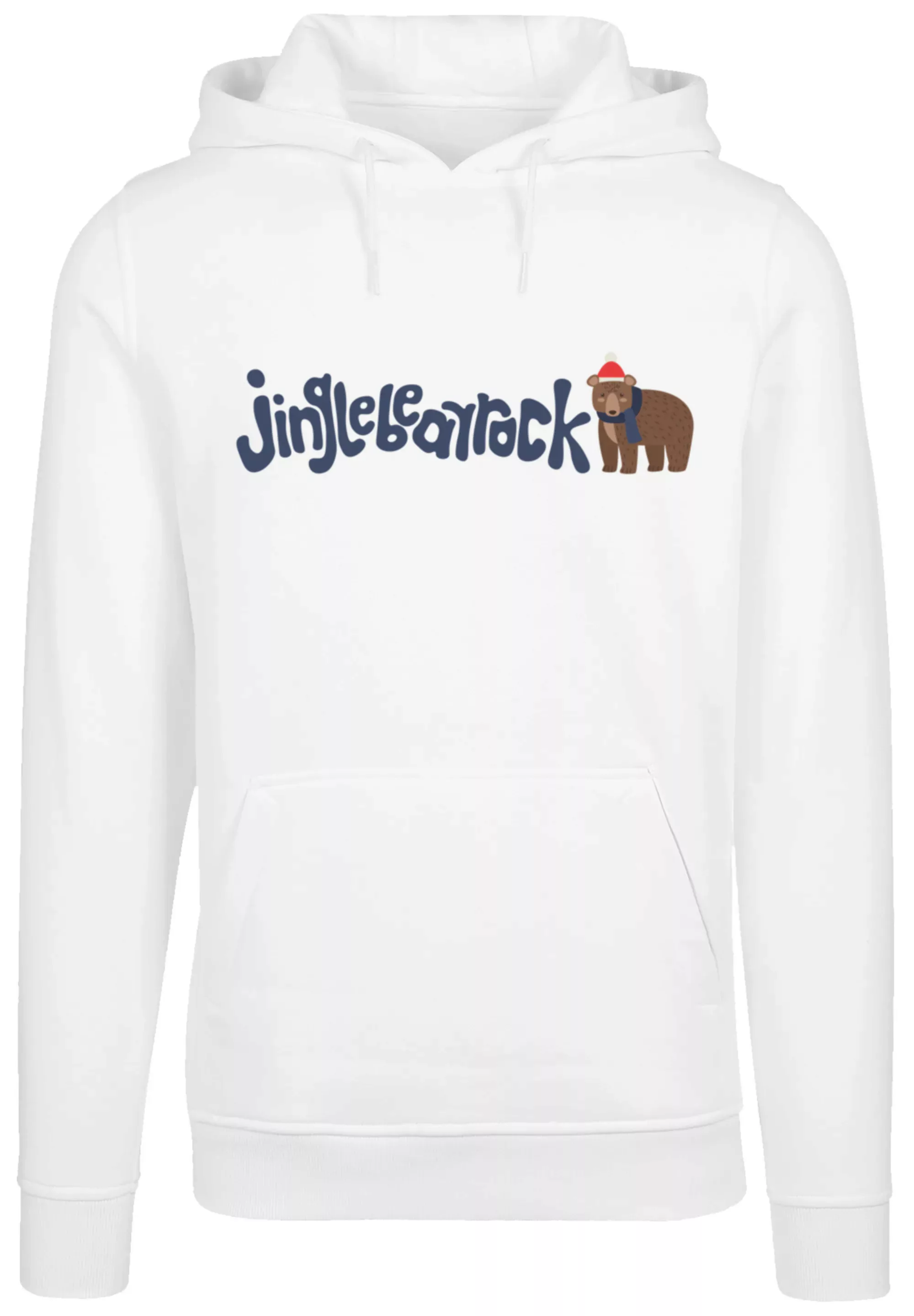 F4NT4STIC Kapuzenpullover "Christmas Jingle Bear Rock", Premium Qualität, R günstig online kaufen