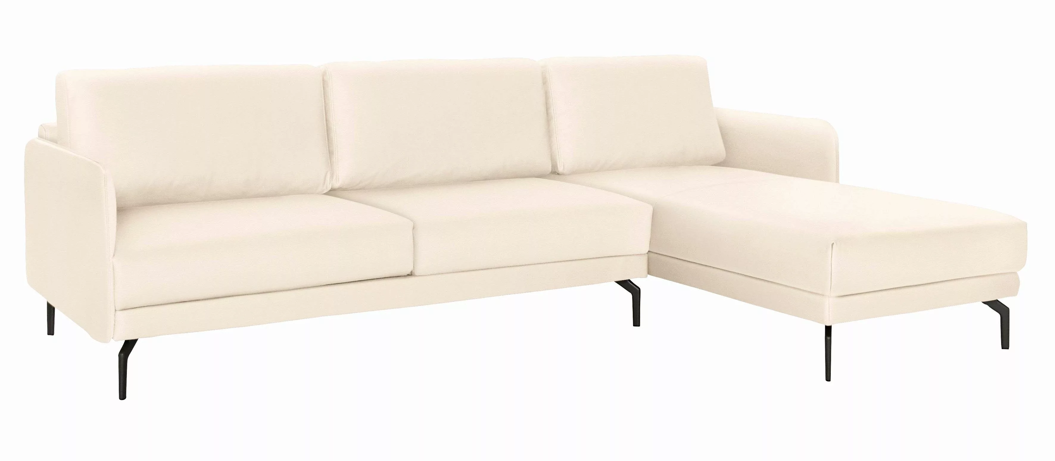 hülsta sofa Ecksofa »hs.450«, Armlehne sehr schmal, Breite 234 cm, Alugussf günstig online kaufen