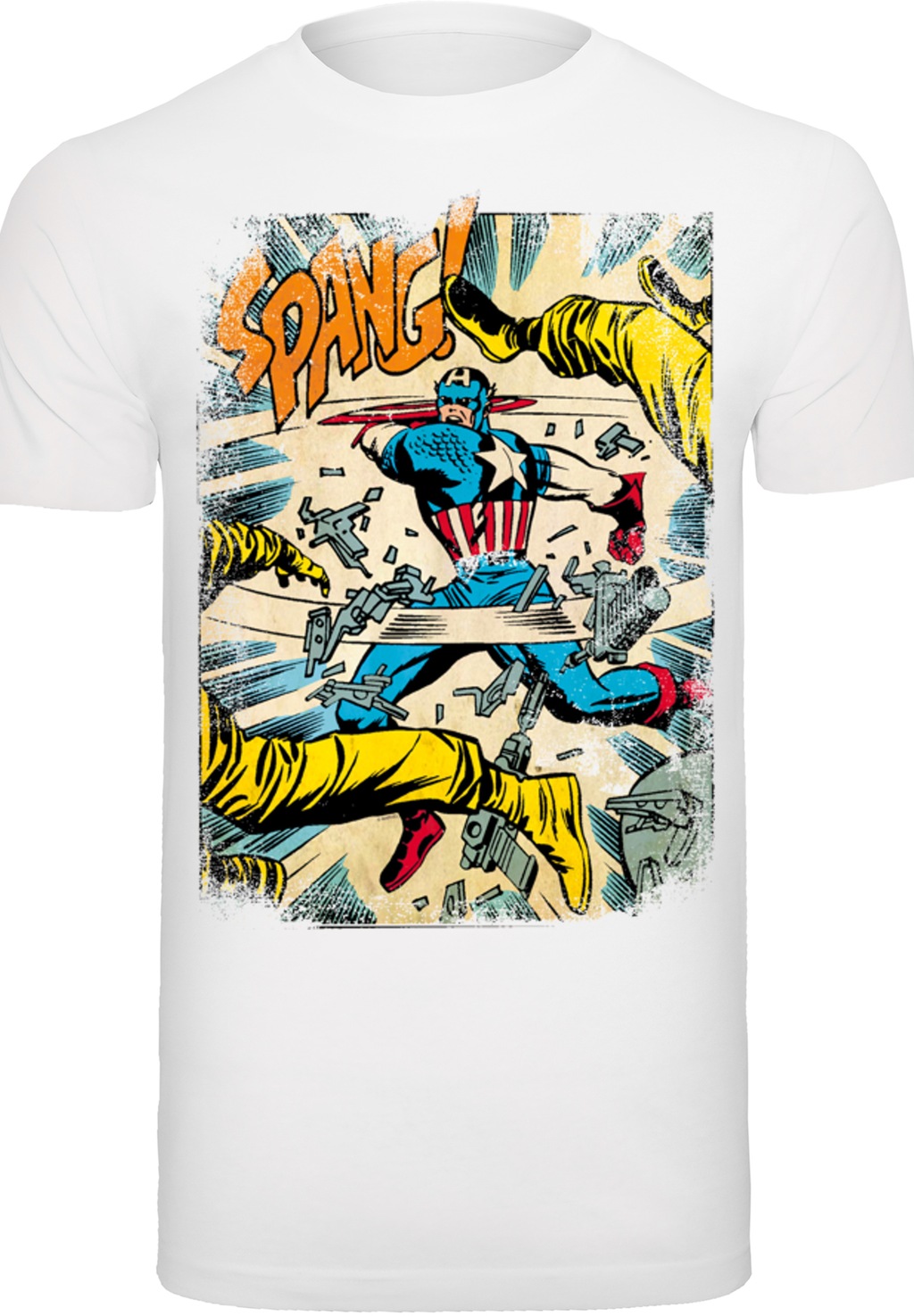 F4NT4STIC T-Shirt "Captain America Spang", Print günstig online kaufen