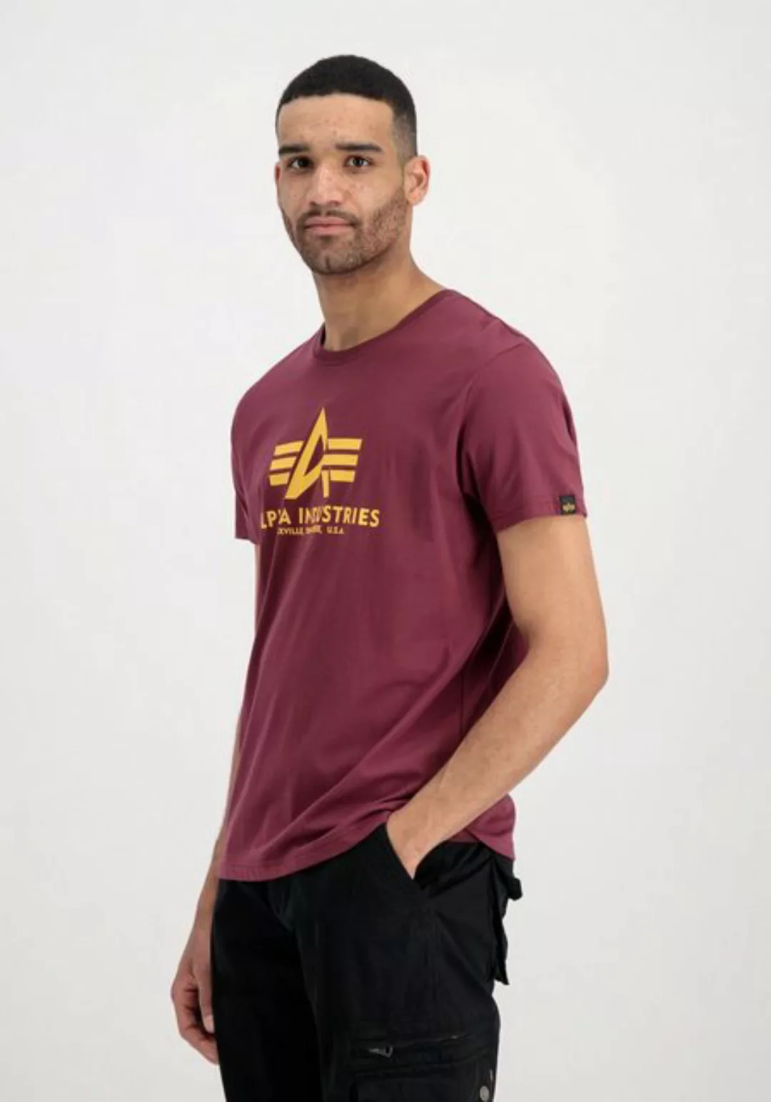 Alpha Industries T-Shirt Alpha Industries Men - T-Shirts Basic T-Shirt günstig online kaufen