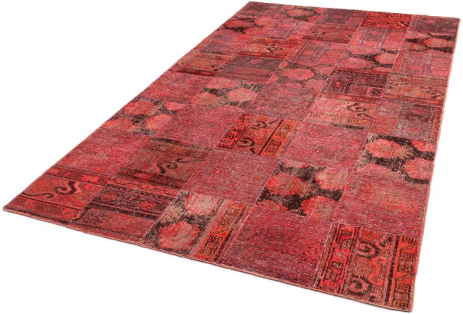 morgenland Teppich »Patchwork - 241 x 144 cm - mehrfarbig«, rechteckig, 7 m günstig online kaufen