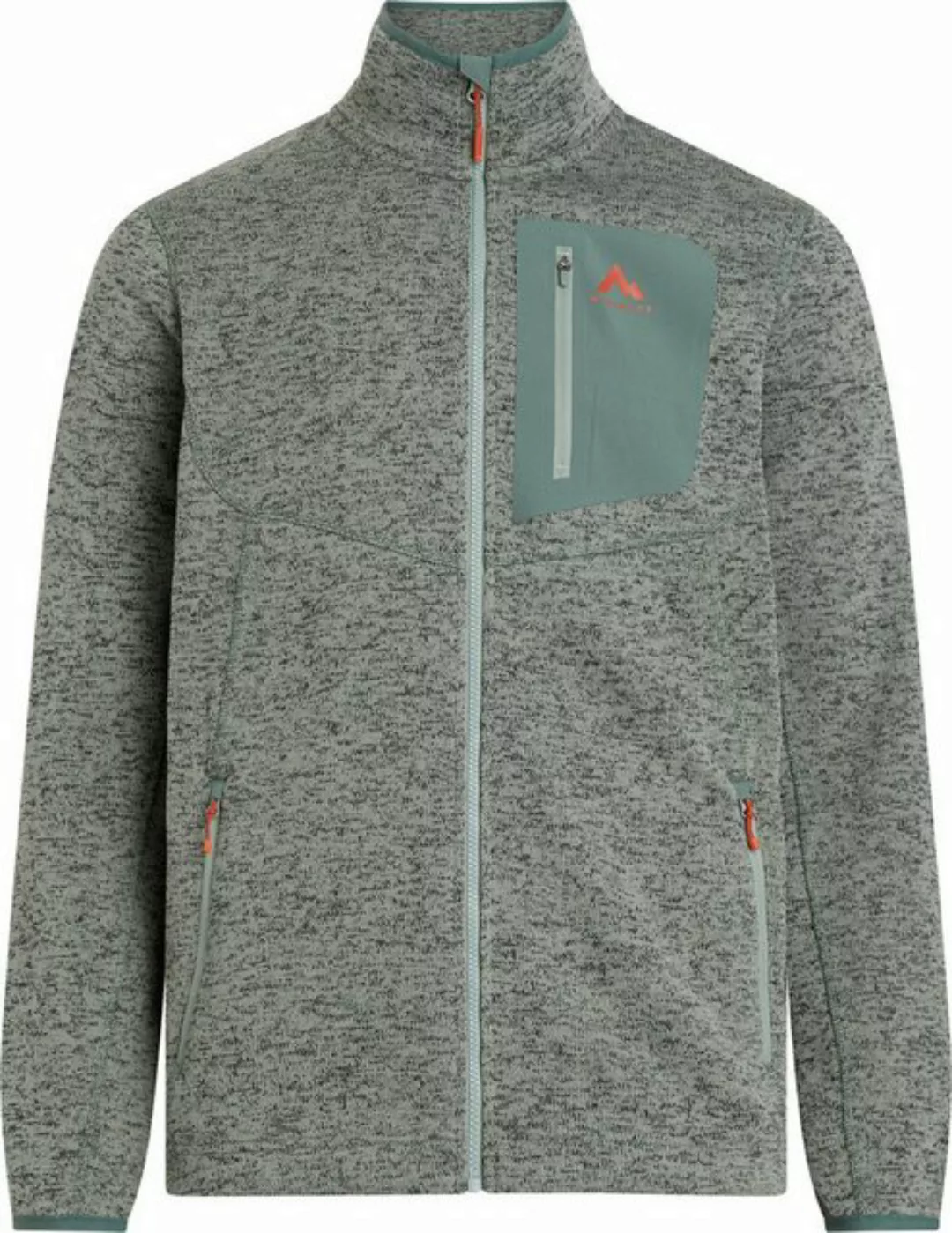 McKINLEY Strickfleecejacke He.-Unterjacke Skeena III M MELANGE/RED RUST günstig online kaufen