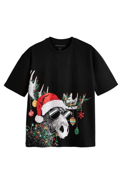 Next Print-Shirt T-Shirt mit Weihnachtsmotiv (1-tlg) günstig online kaufen