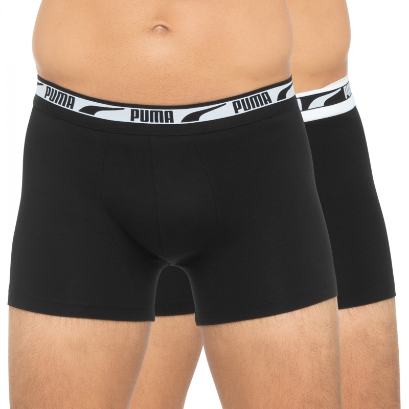 Puma 2-er Set Boxer Schwarz günstig online kaufen