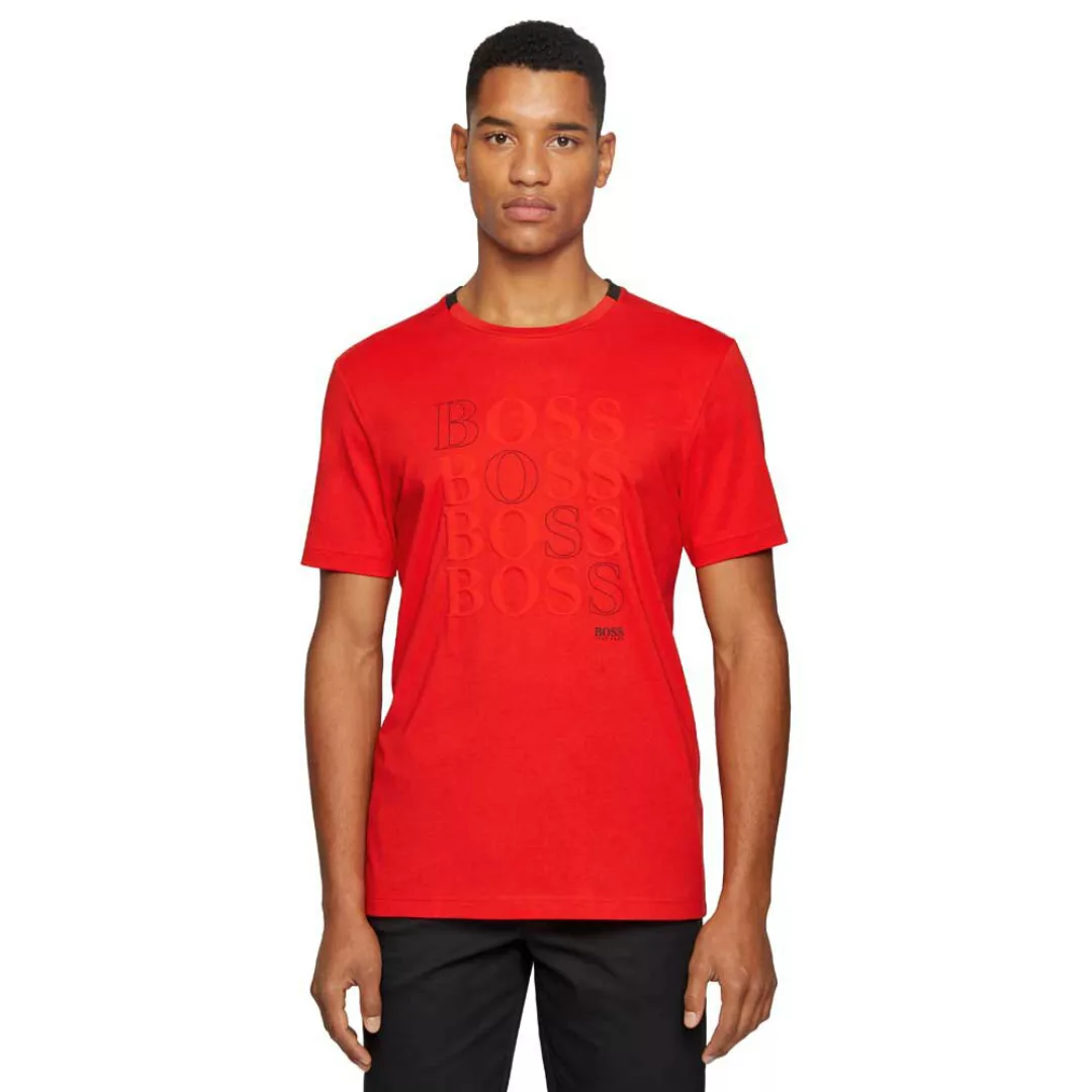 Boss Teeonic Kurzarm T-shirt S Medium Red günstig online kaufen