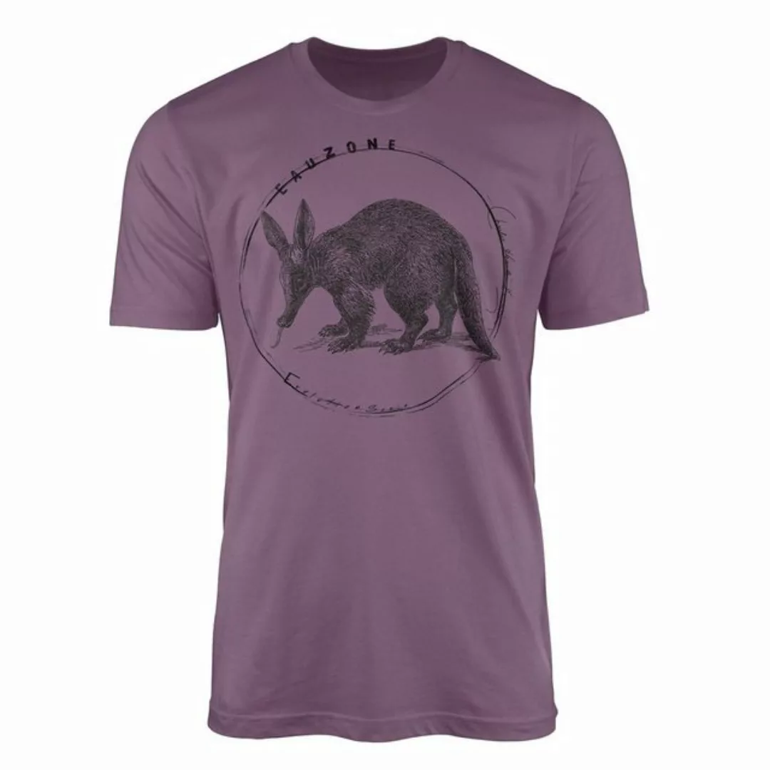 Sinus Art T-Shirt Evolution Herren T-Shirt Erdferkel günstig online kaufen