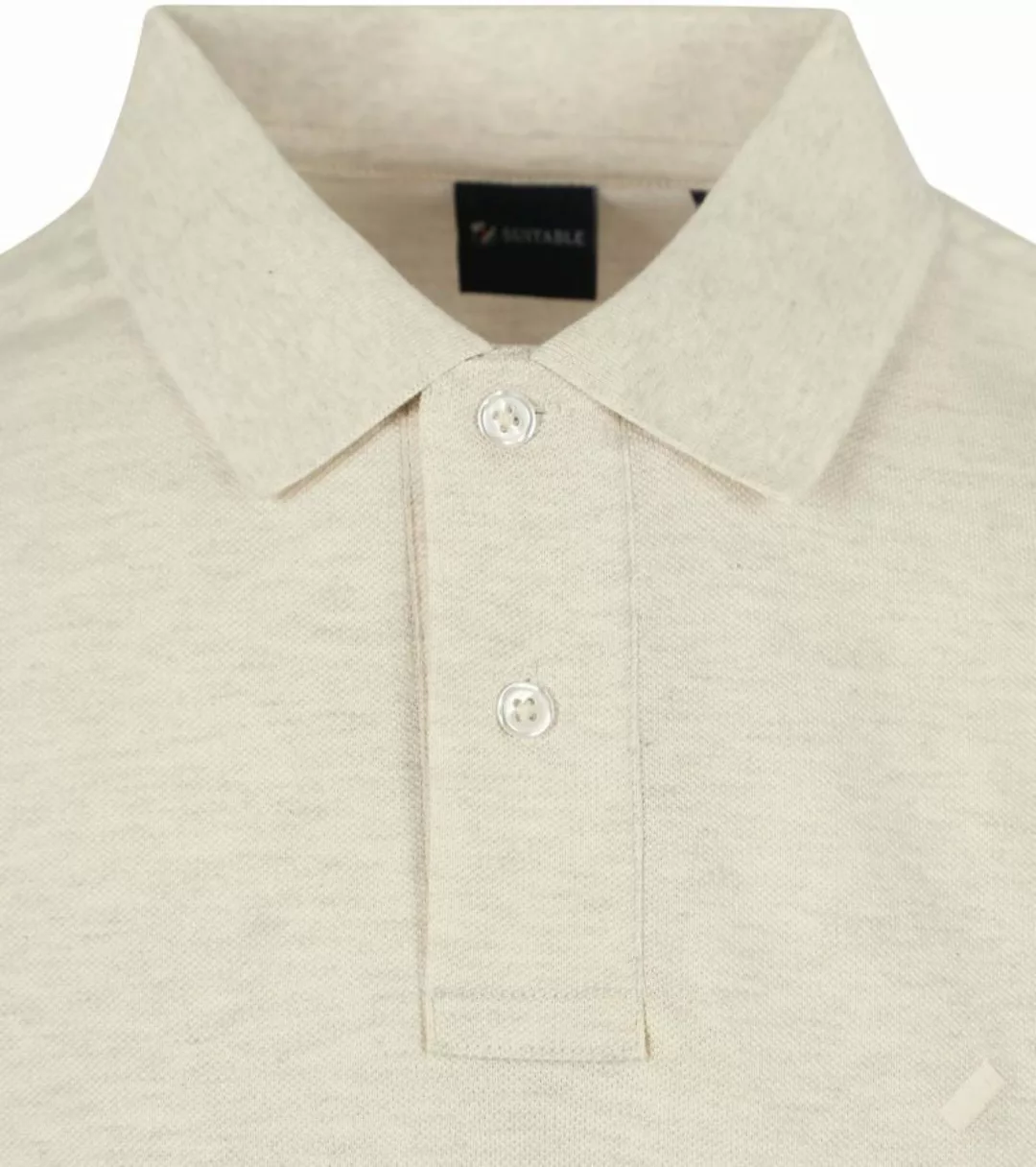 Suitable Mang Poloshirt Ecru - Größe 3XL günstig online kaufen