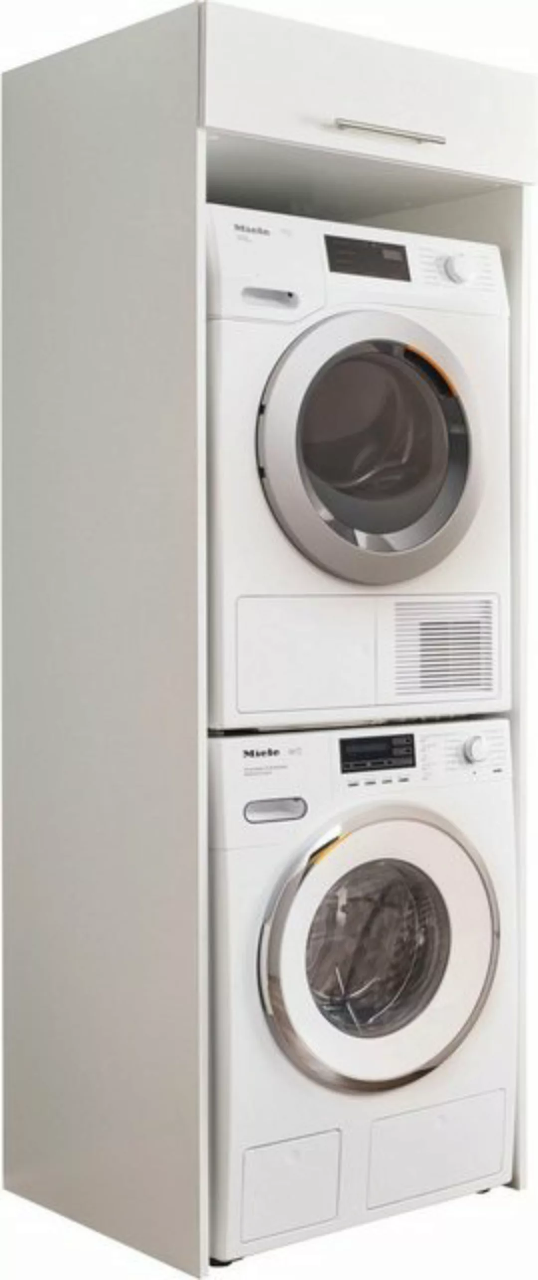 freiraum Waschmaschinenumbauschrank LAUNDREEZY in weiß - 67,5x200x67,5 (BxH günstig online kaufen
