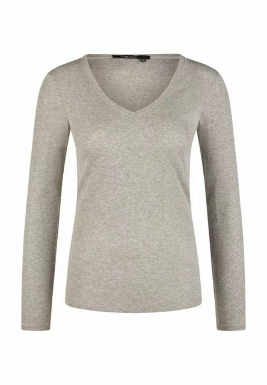 MARC AUREL T-Shirt Shirts, silver grey melange varied günstig online kaufen