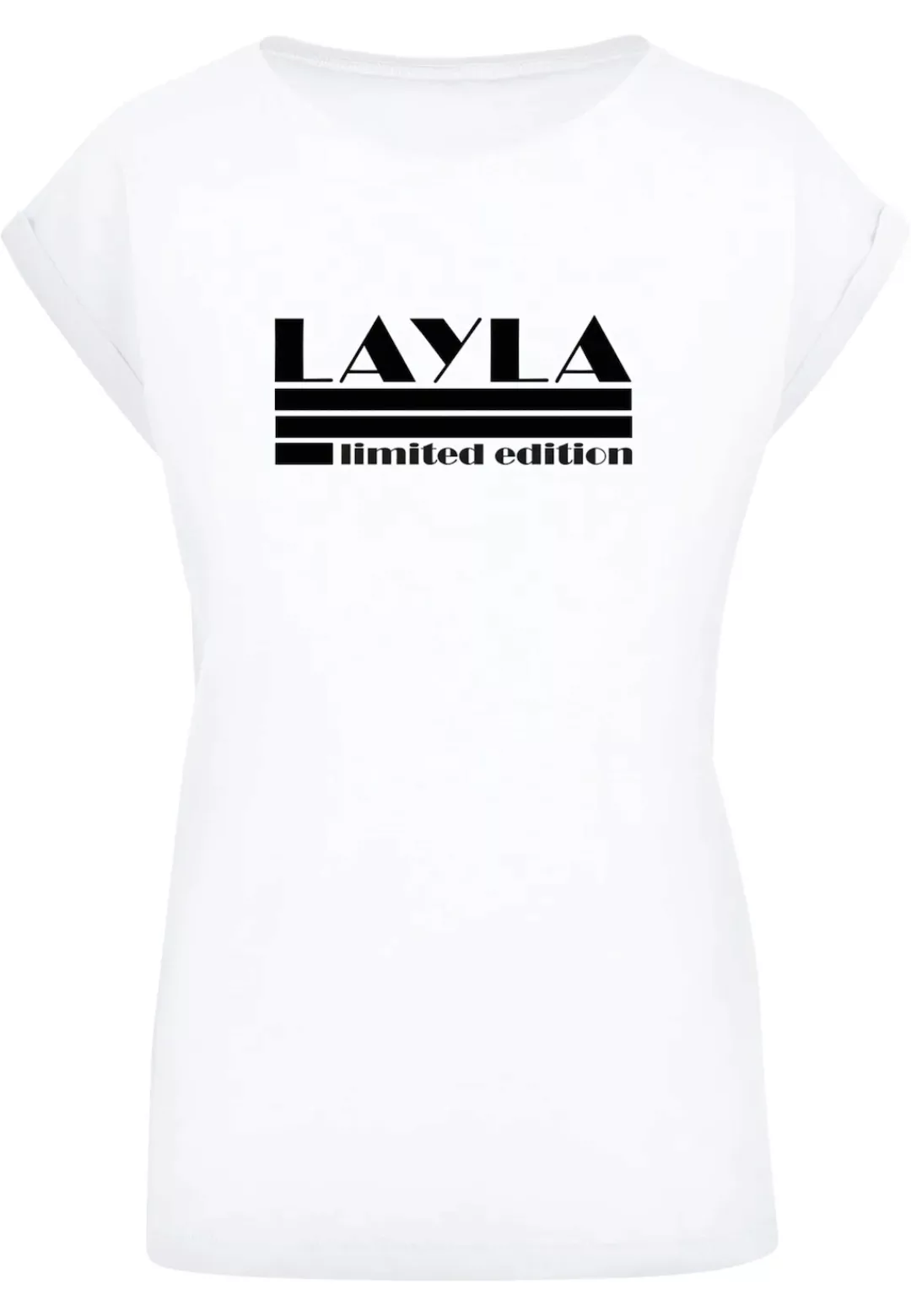 Merchcode T-Shirt "Merchcode Damen Ladies Layla - Limited Edition T-Shirt" günstig online kaufen