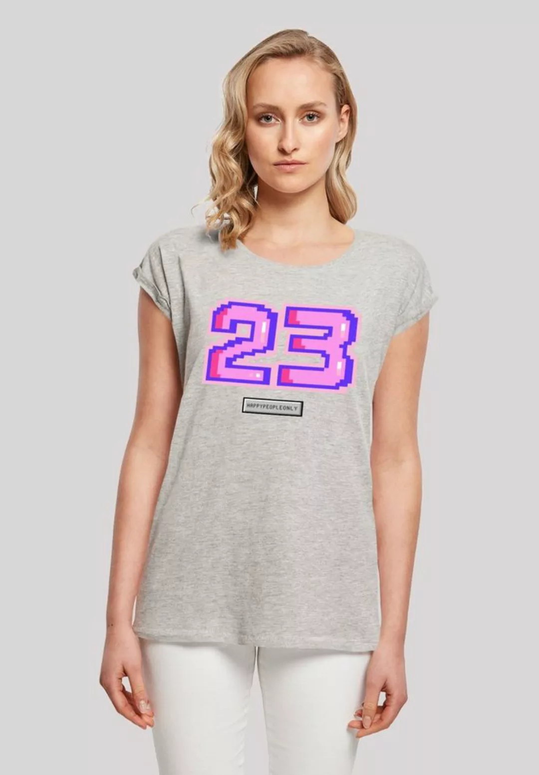 F4NT4STIC T-Shirt "Pixel 23 pink", Print günstig online kaufen