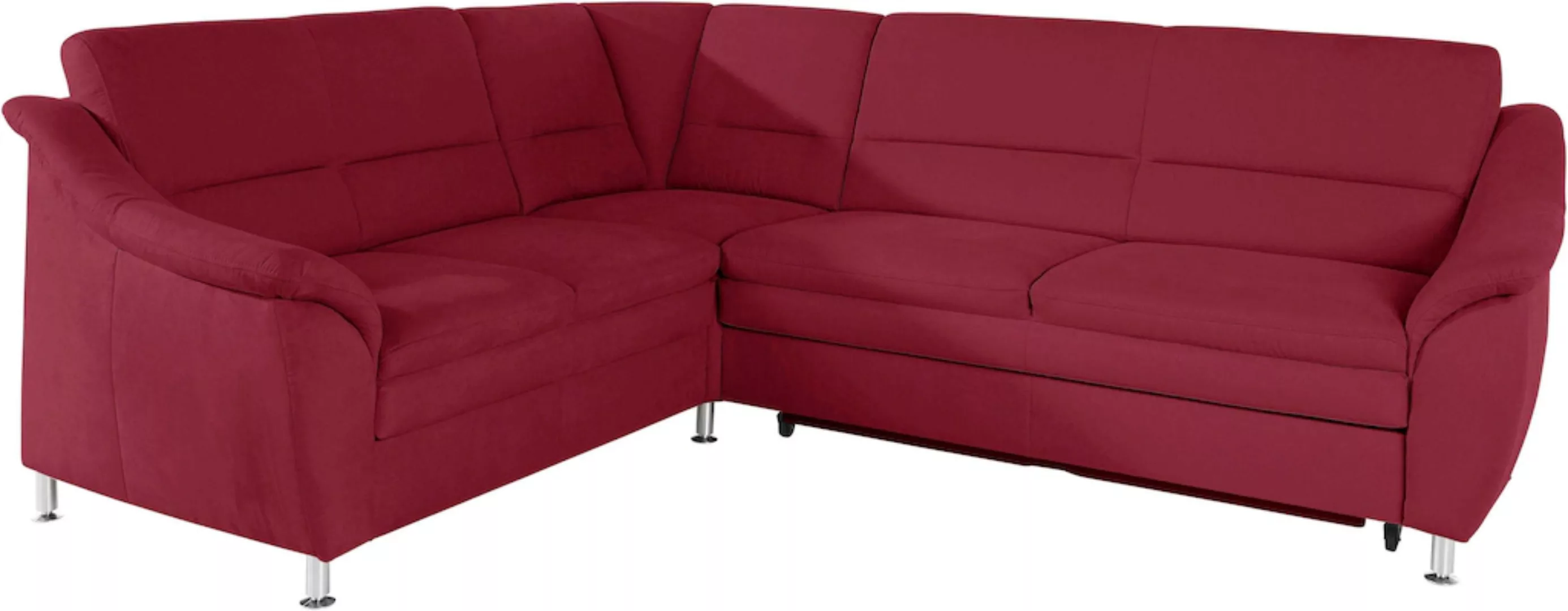 Places of Style Ecksofa Cardoso L-Form, Federkern, wahlweise mit Bett, Schu günstig online kaufen