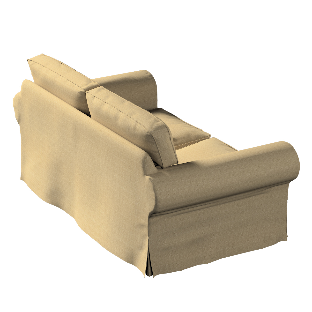 Bezug für Ektorp 2-Sitzer Schlafsofa ALTES Modell, dunkelbeige, Sofabezug E günstig online kaufen