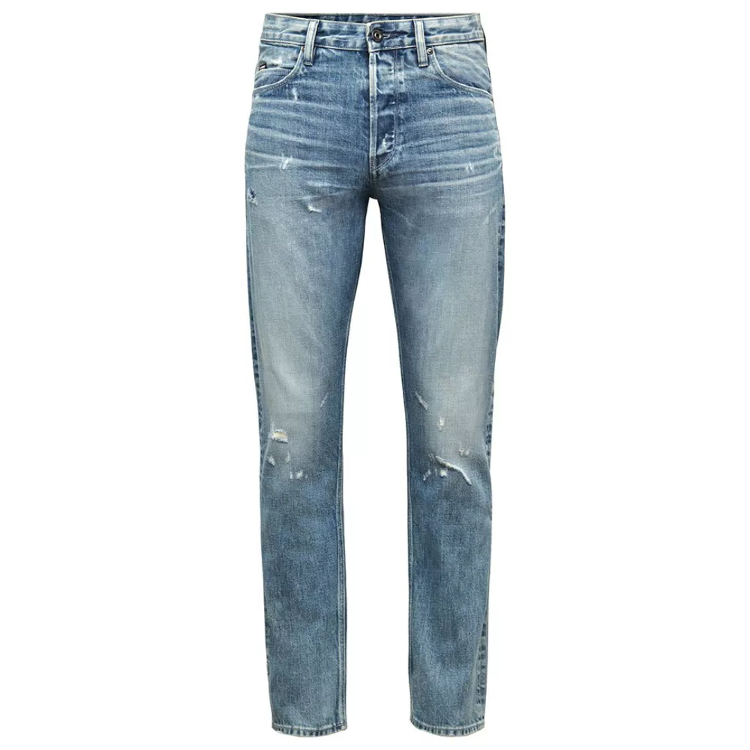 G-star Triple A Straight Jeans 29 Sun Faded Ice Fog Destroyed günstig online kaufen