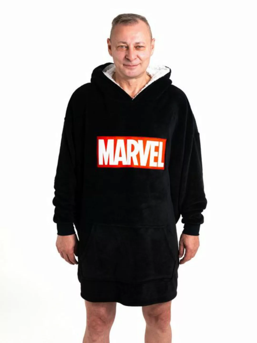 United Labels® Kapuzenpullover Marvel Oversize Cozy Hoodie Übergroße Flausc günstig online kaufen