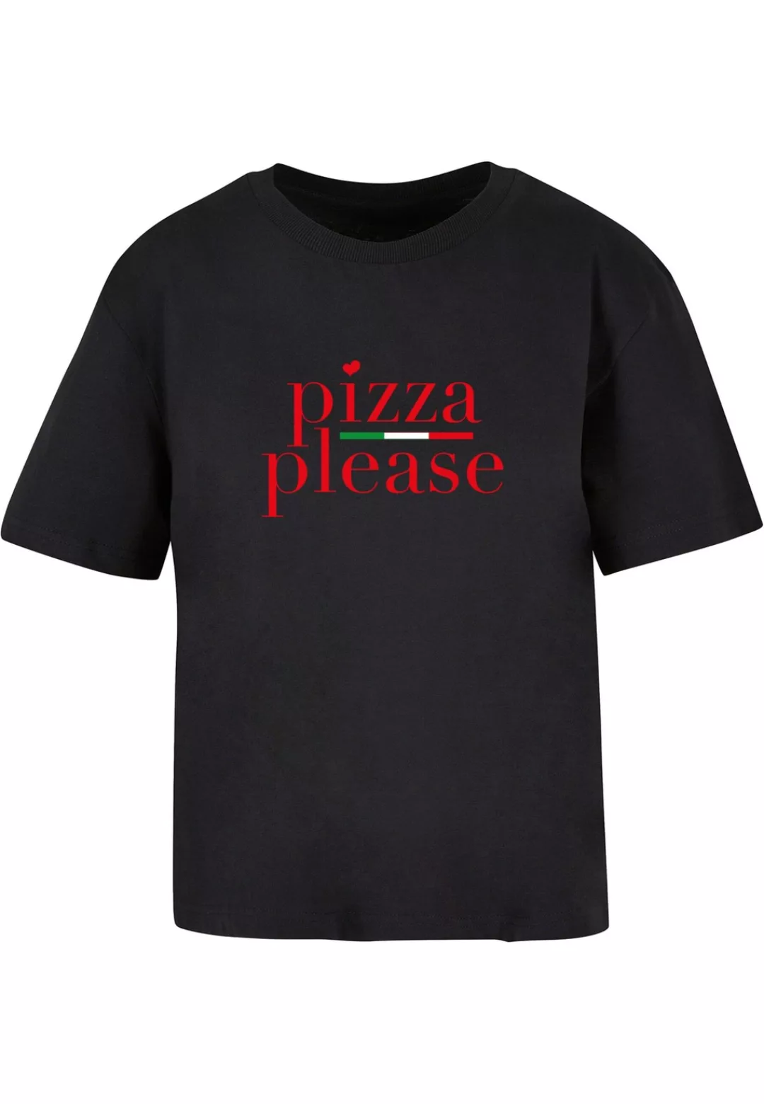 Miss Tee T-Shirt "Miss Tee Damen Pizza Please Tee", (1 tlg.) günstig online kaufen